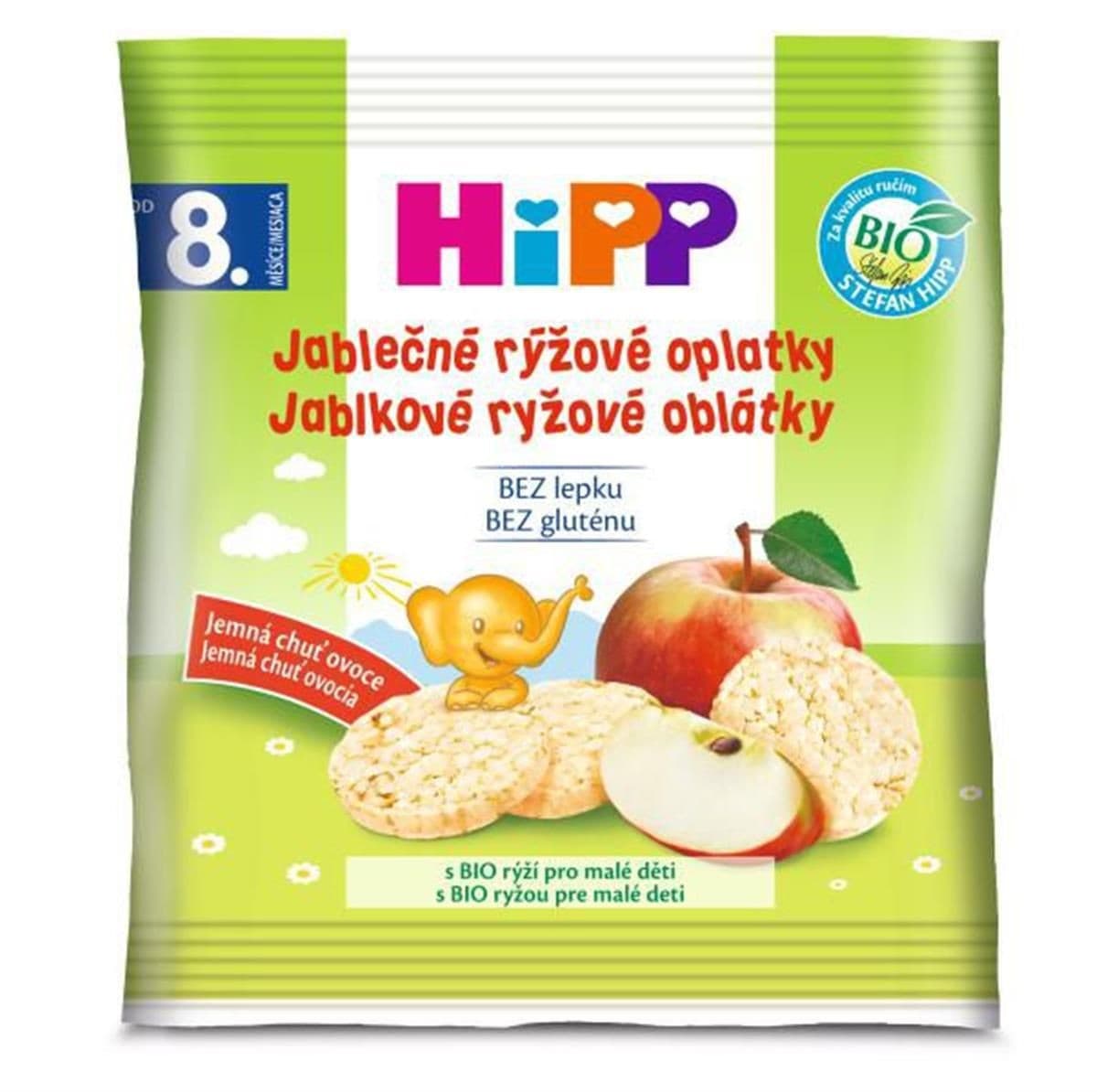 HiPP BIO jablečné rýžové oplatky 30 g