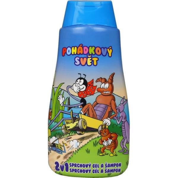 Pohádkový svět Sprchový gel a šampon Ferda Mravenec a Brouk Pytlík 500 ml