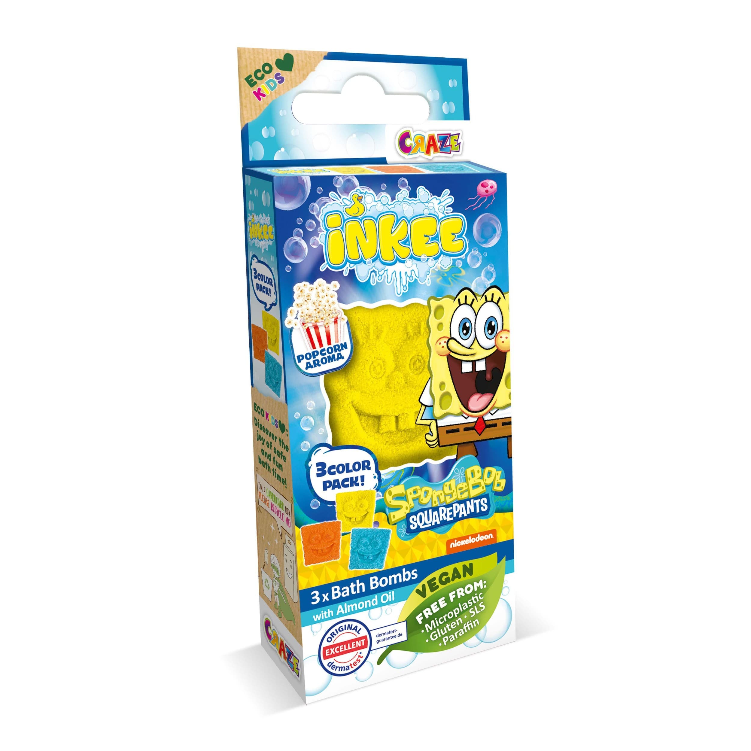 Inkee Šumivé bomby Hello Kitty 3x15g