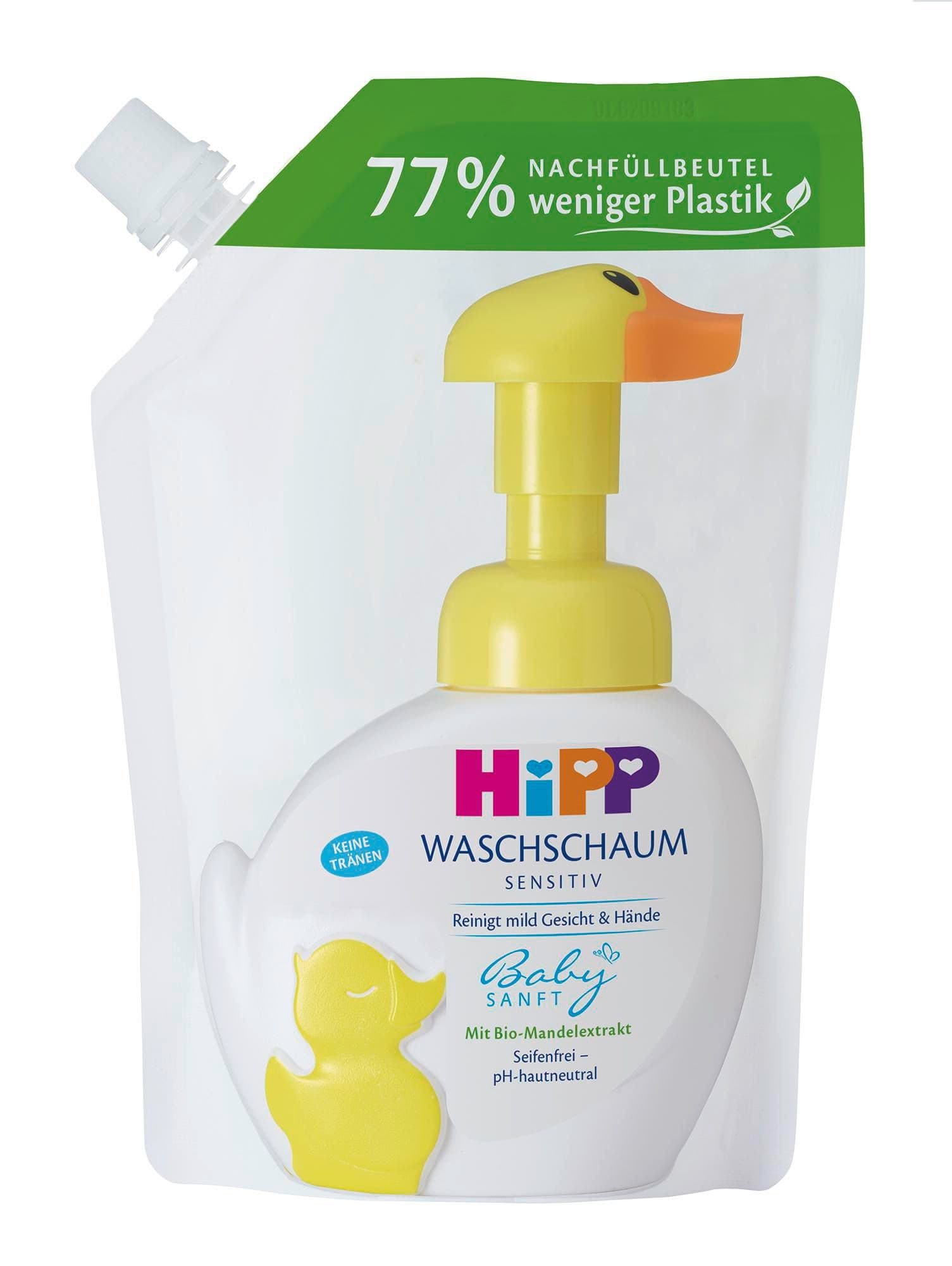 HiPP Babysanft Pěna na mytí sensitive náplň 250 ml