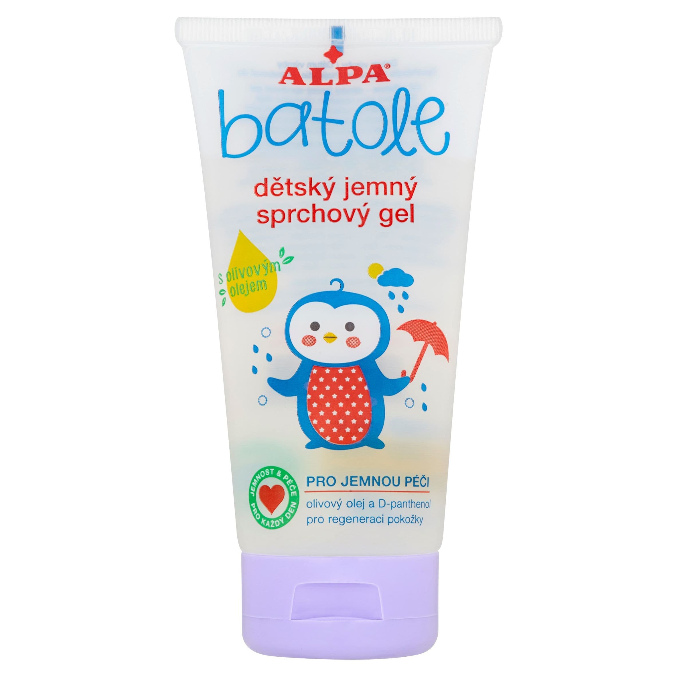 Batole Dětský jemný sprchový gel s olivovým olejem 150 ml