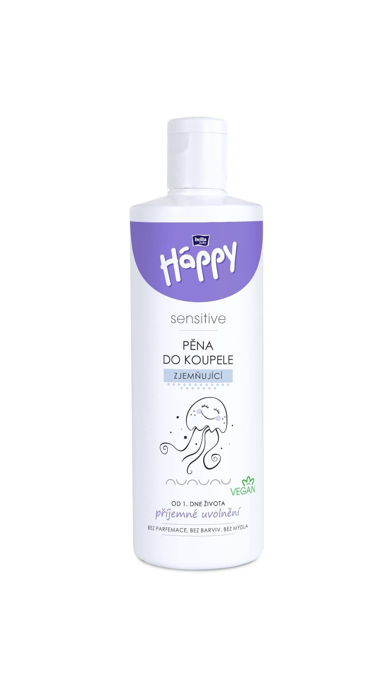 Bella Baby Happy Sensitive Pěna do koupele zjemňující 400ml