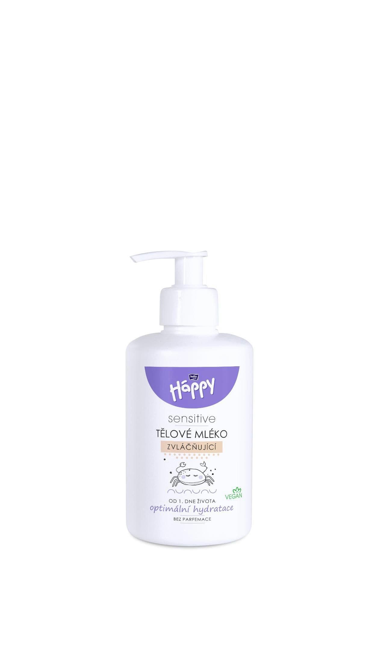 Bella Baby Happy Sensitive Tělové mléko zvláčňující 300ml