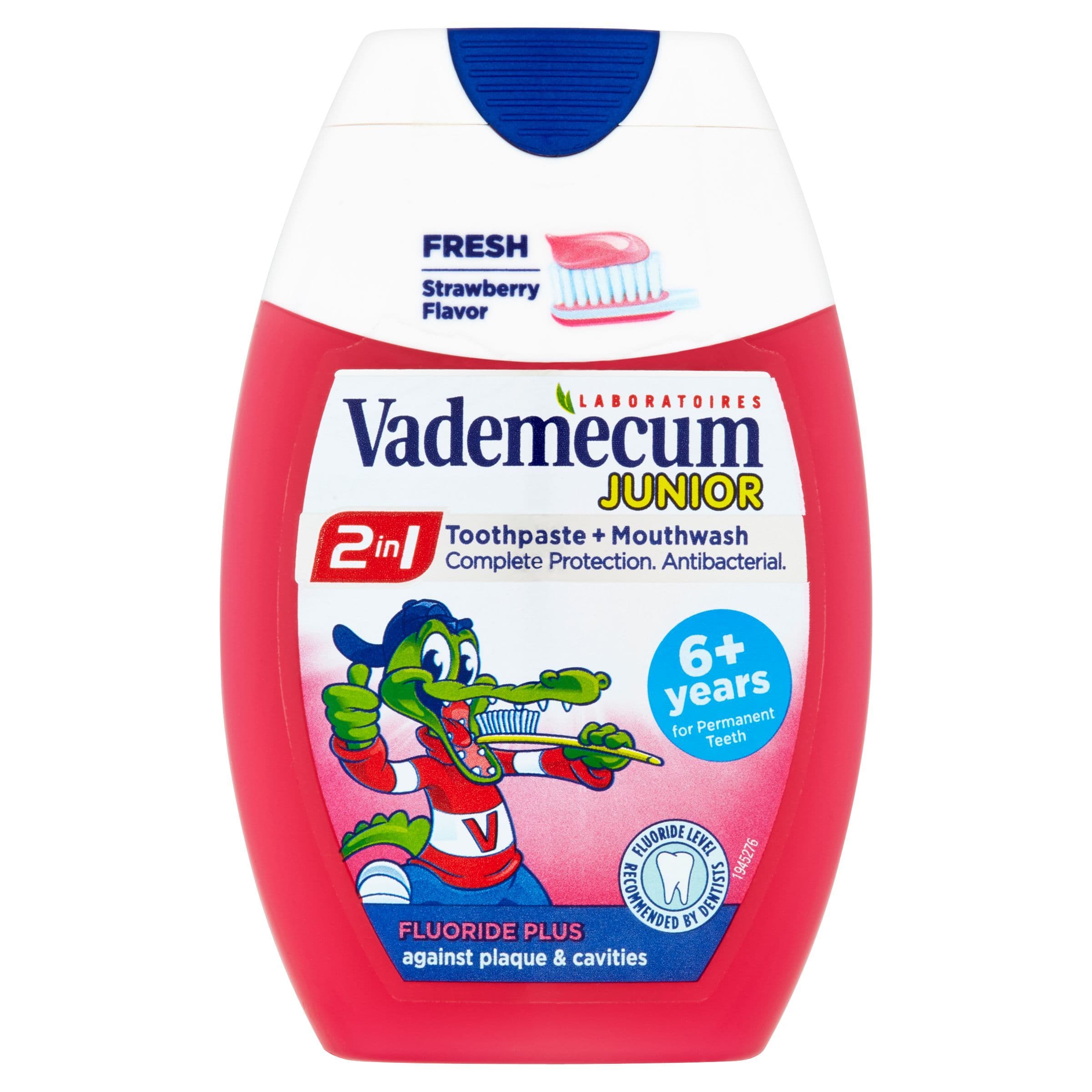 Vademecum Junior zubní pasta 2in1 Strawberry 75 ml