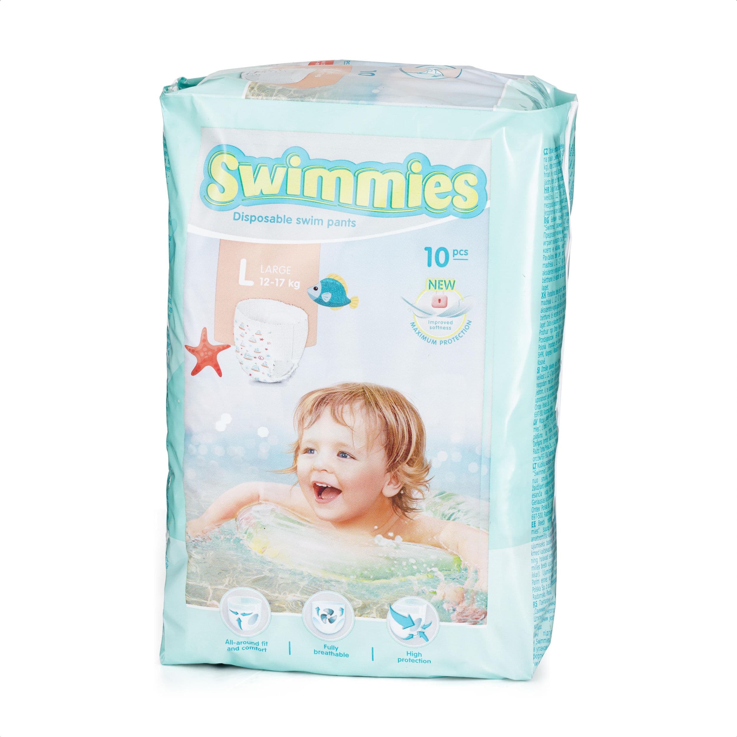 Swimmies plenky L 12-17, 10 ks