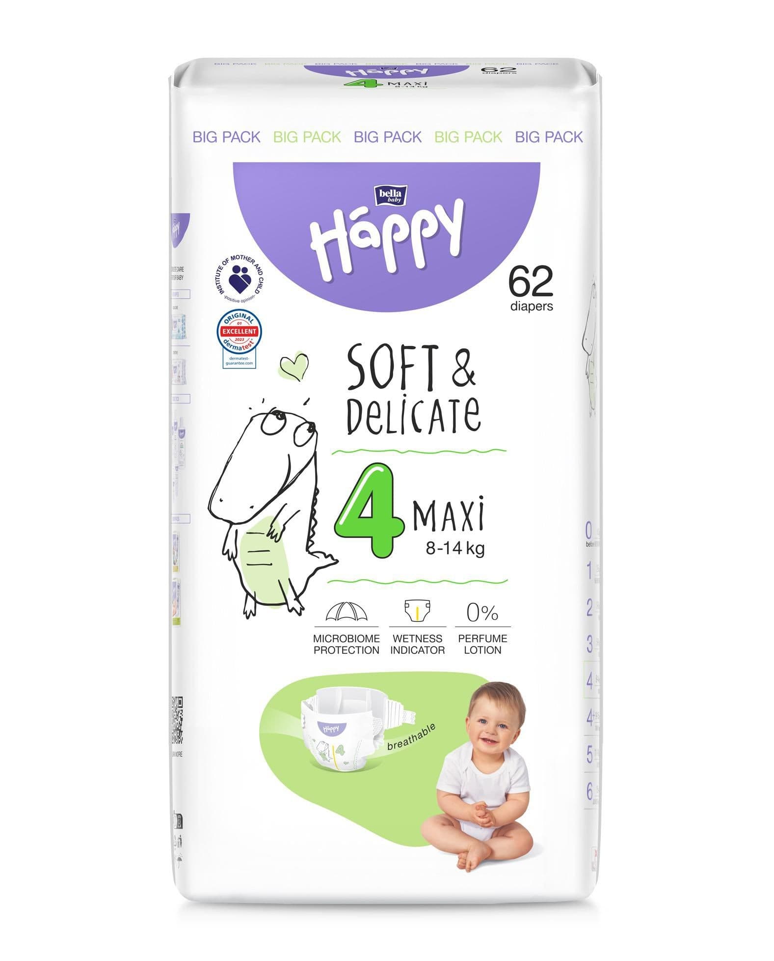 Bella Baby Happy Maxi 62 ks