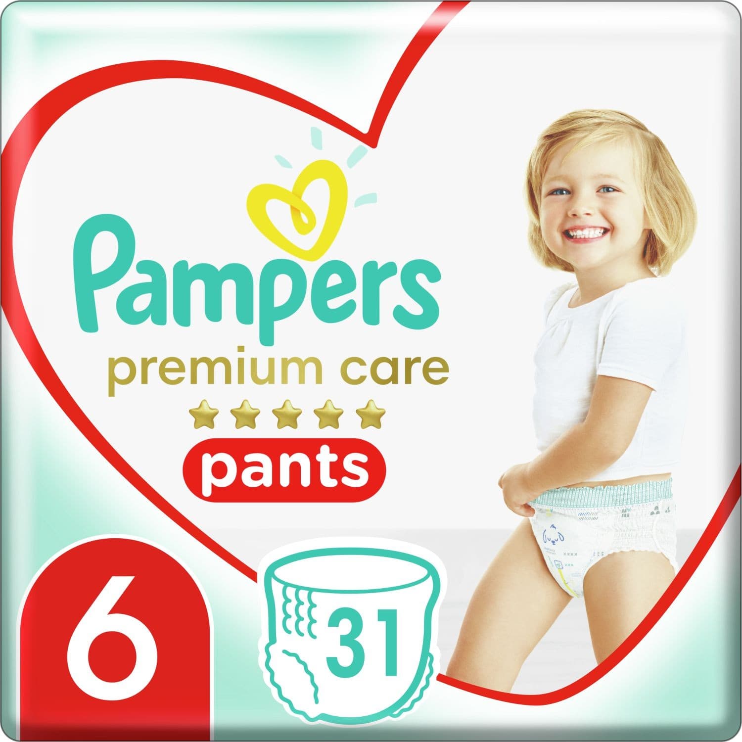 Pampers Premium Care Pants vel. 6 31ks