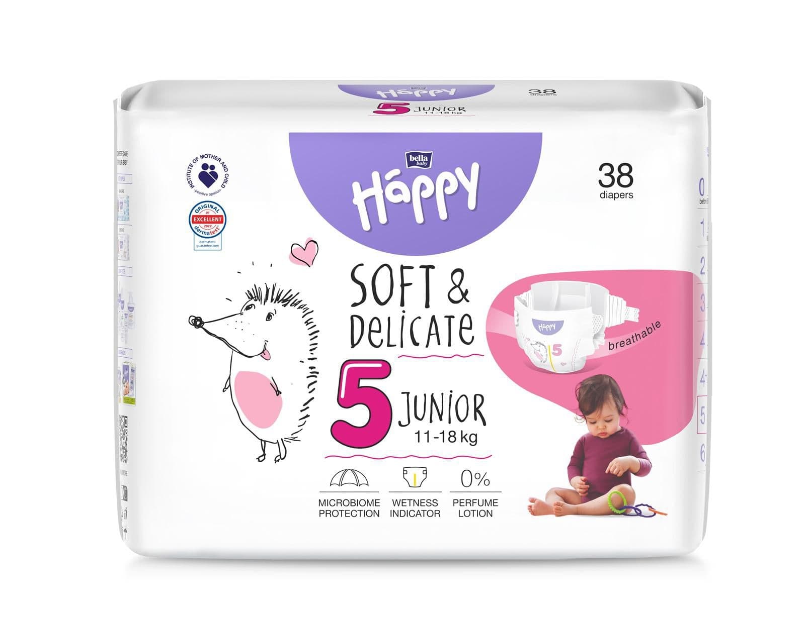 Bella Baby Happy Junior 38 ks