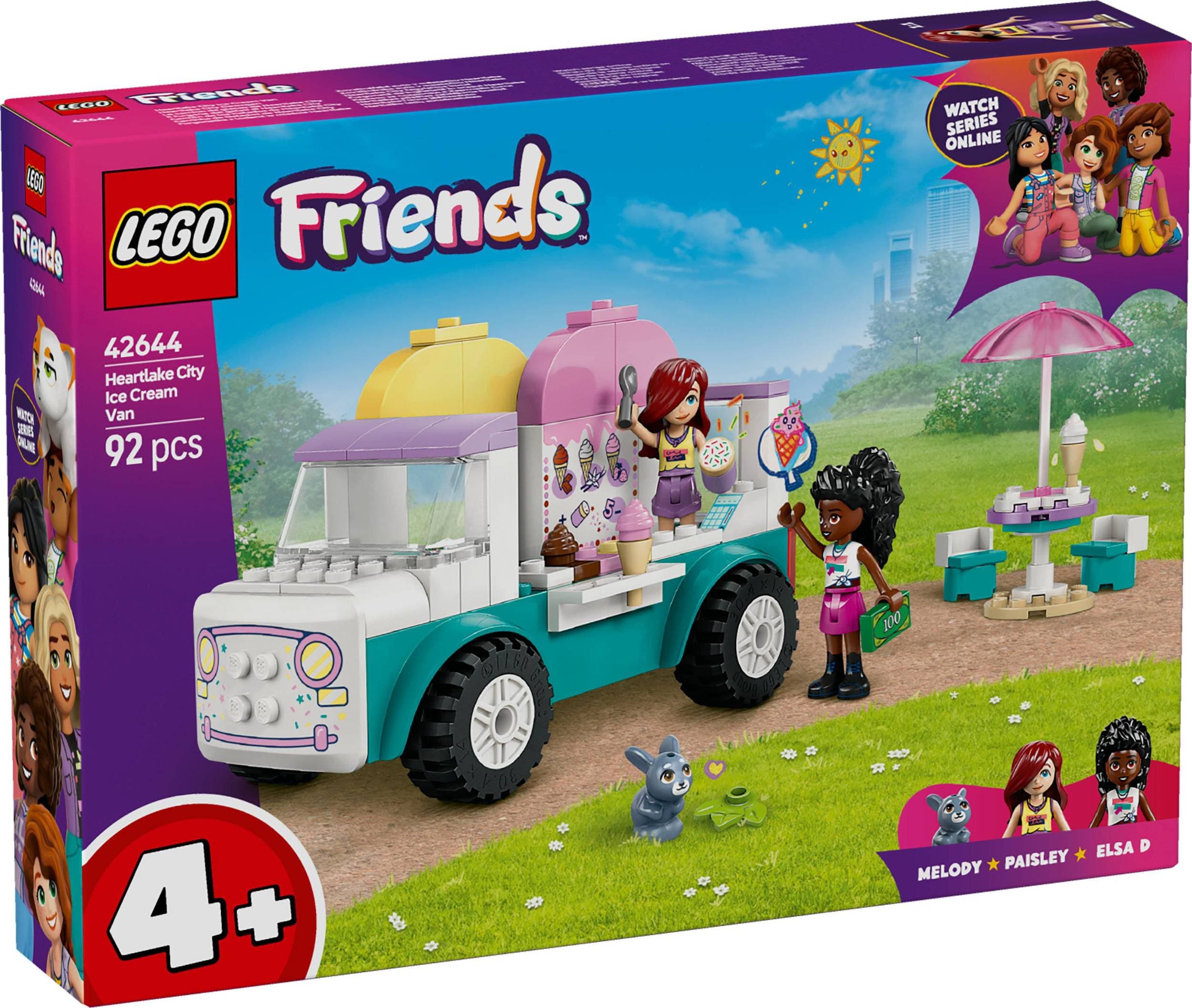 LEGO® Friends 42644 Zmrzlinářské auto v městečku Heartlake