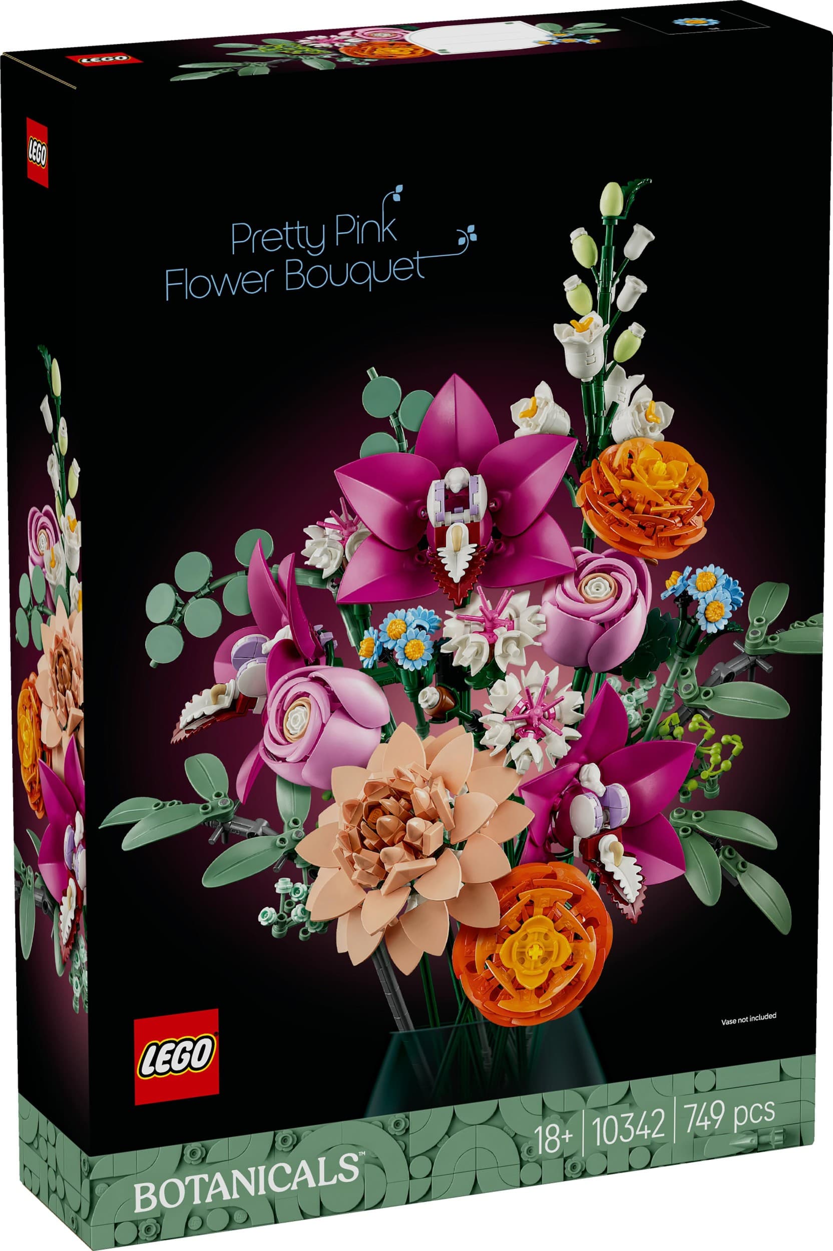 LEGO® Botanicals 10342 Krásná kytice růžových květin