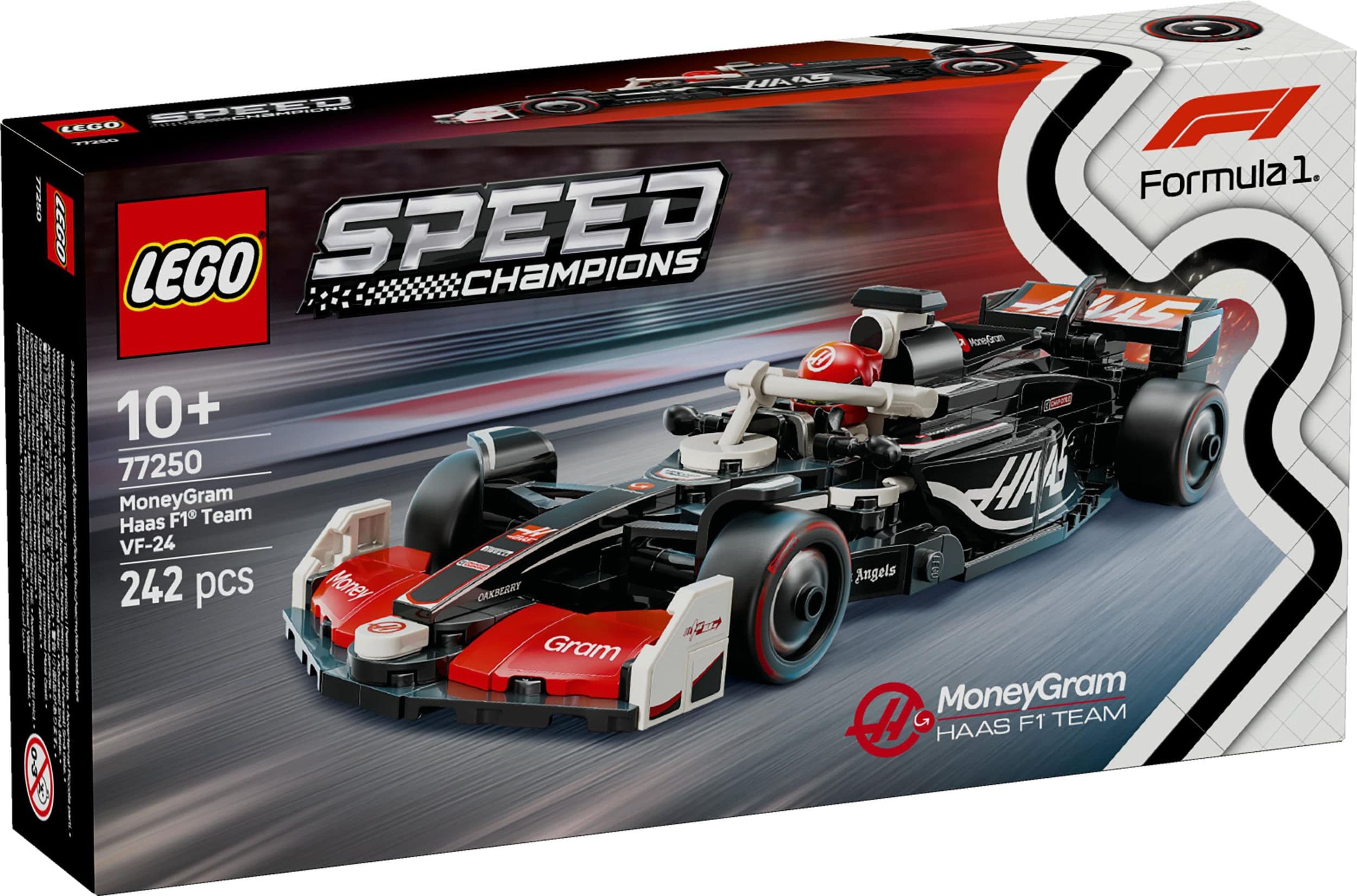 LEGO® Speed Champions 77250 Závodní auto MoneyGram Haas F1 Team VF-24