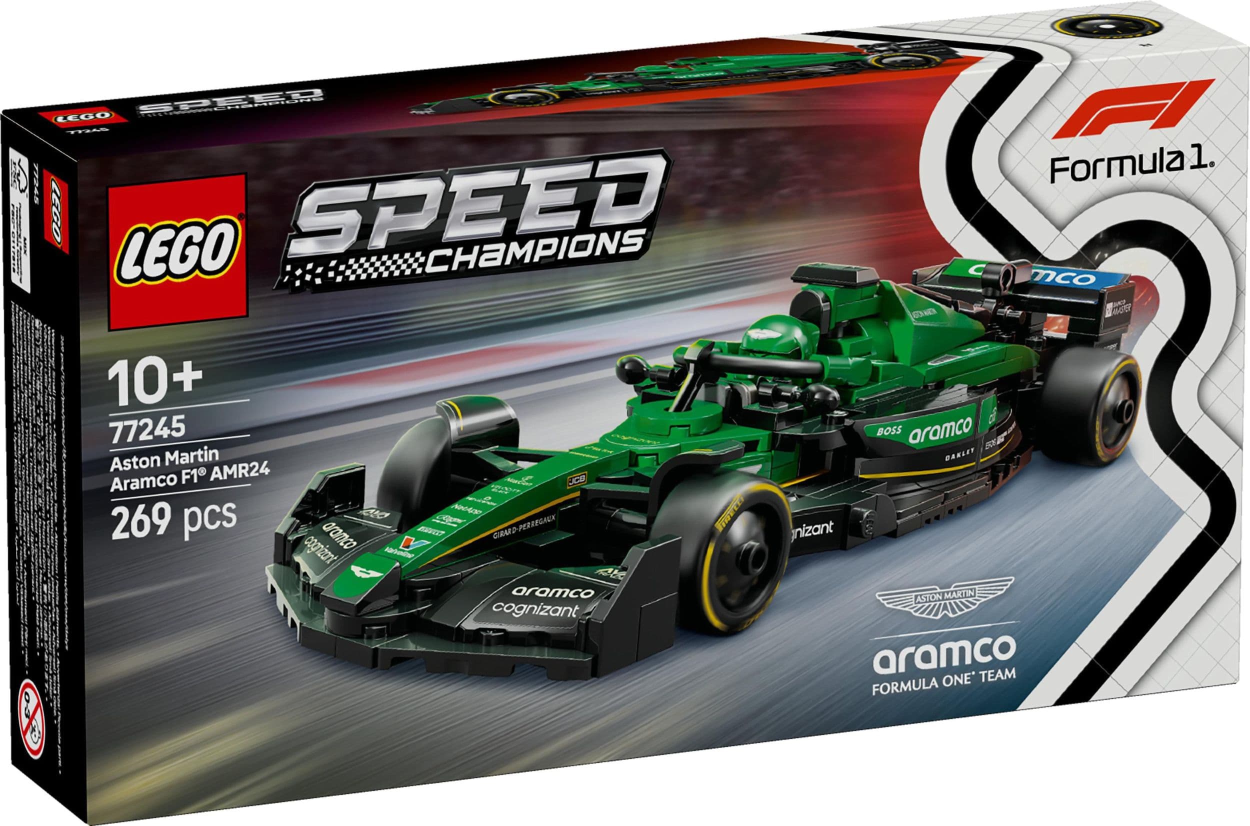 LEGO® Speed Champions 77245 Závodní auto Aston Martin Aramco F1 AMR24