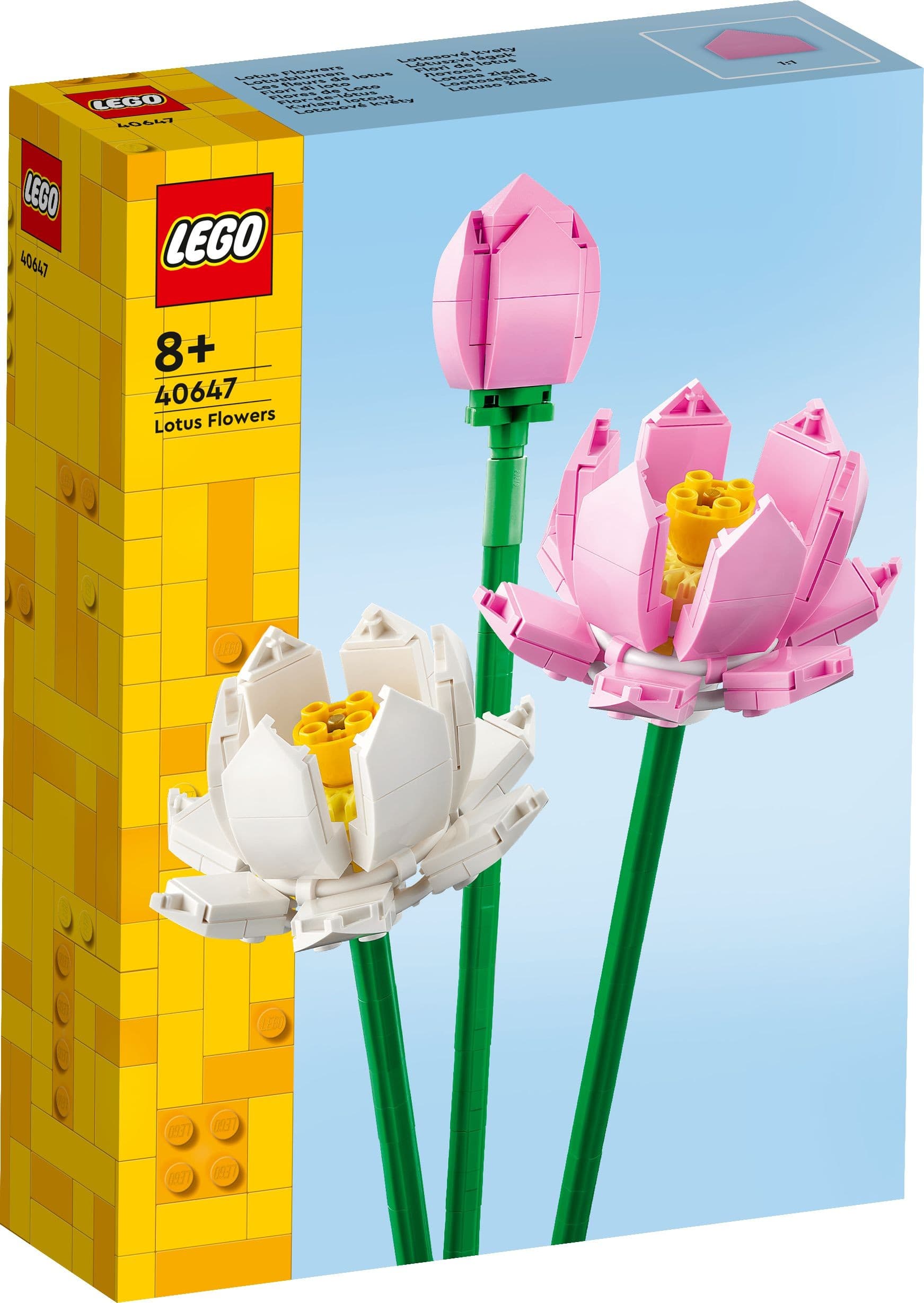 LEGO® Botanicals 40647 Lotosové květy