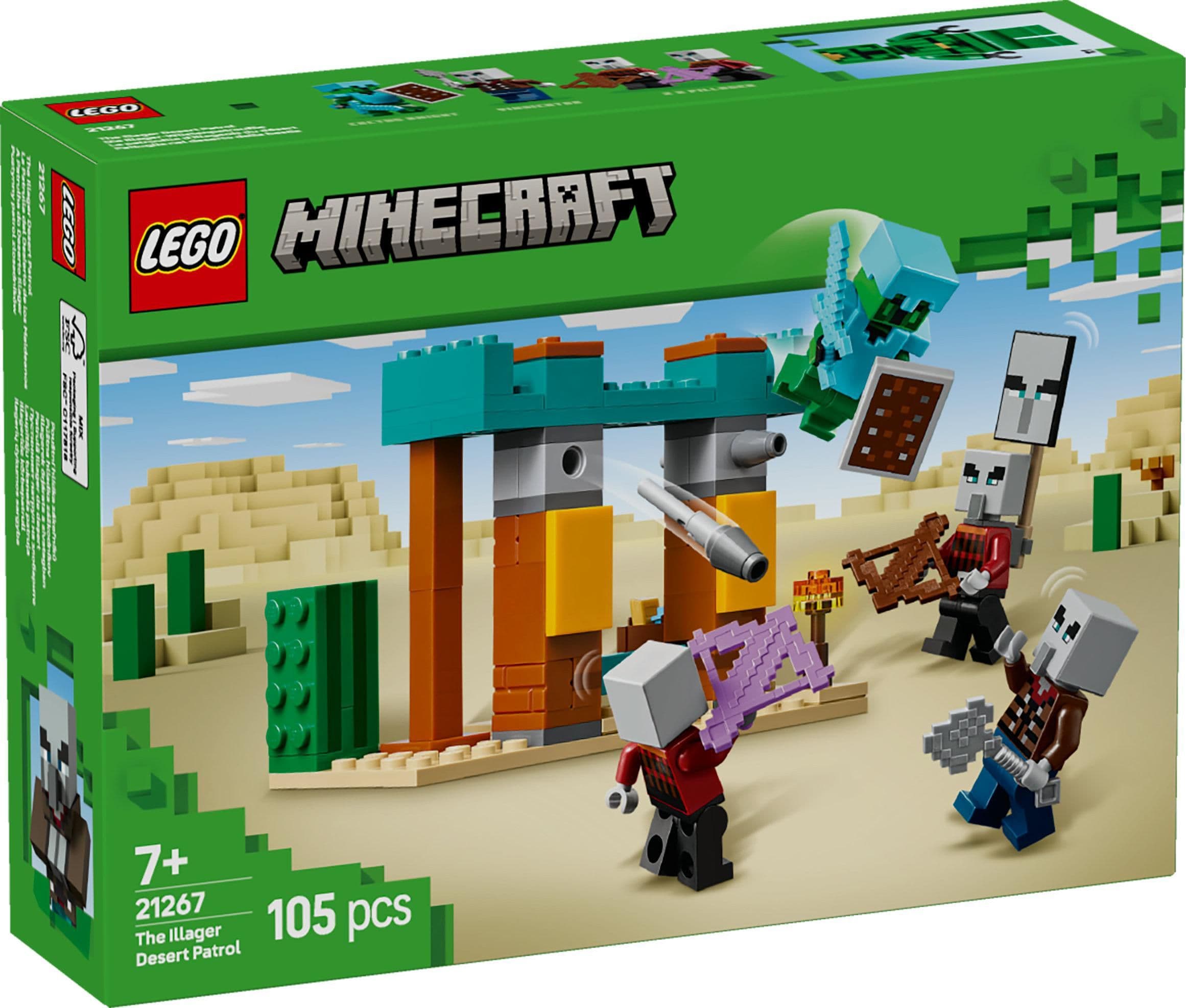 LEGO® Minecraft21267 Pouštní hlídka zákeřníků
