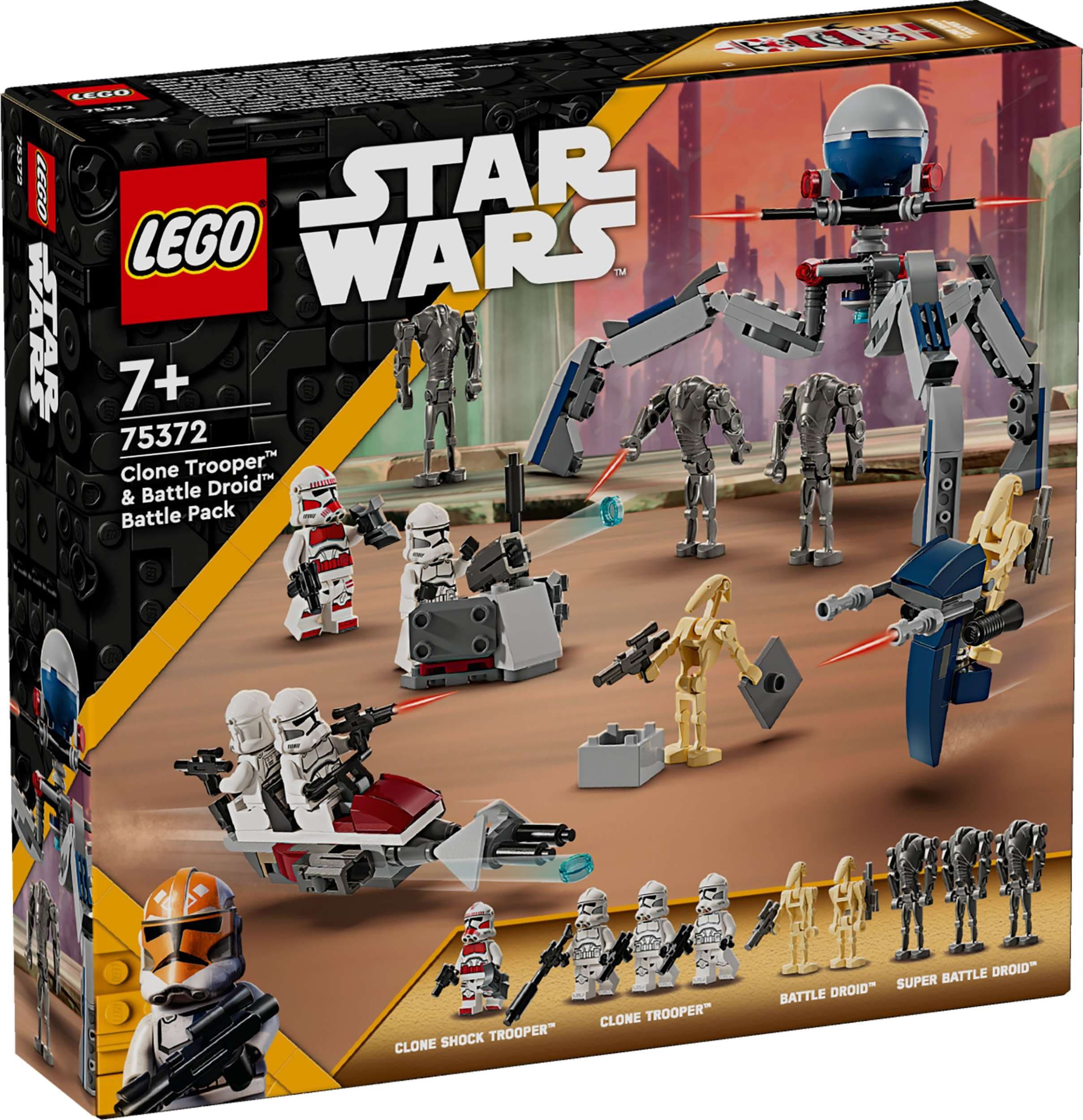 LEGO® Star Wars 75372 Bitevní balíček klonového vojáka a bitevního droida