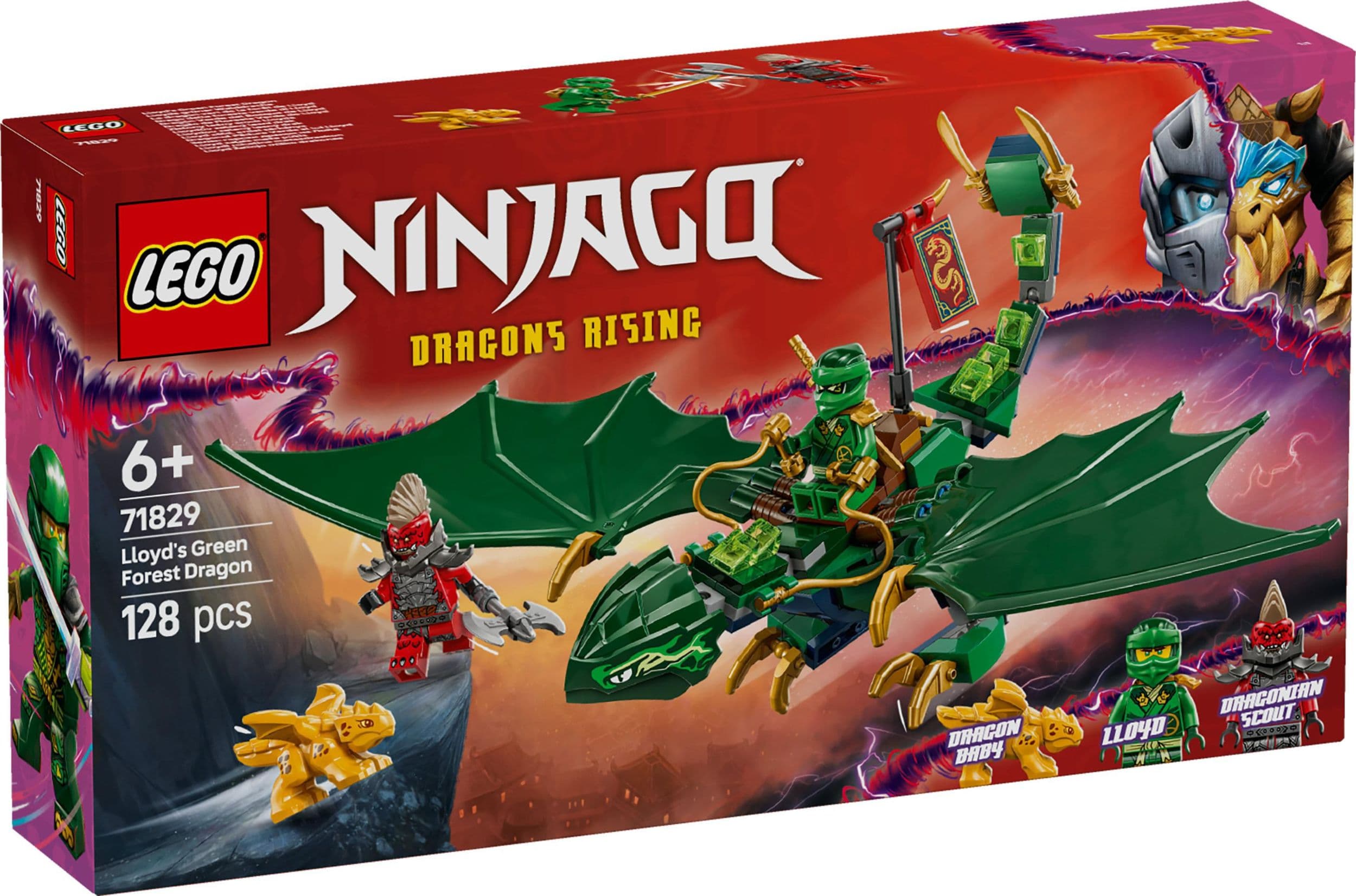 LEGO® Ninjago 71829 Lloydův zelený lesní drak