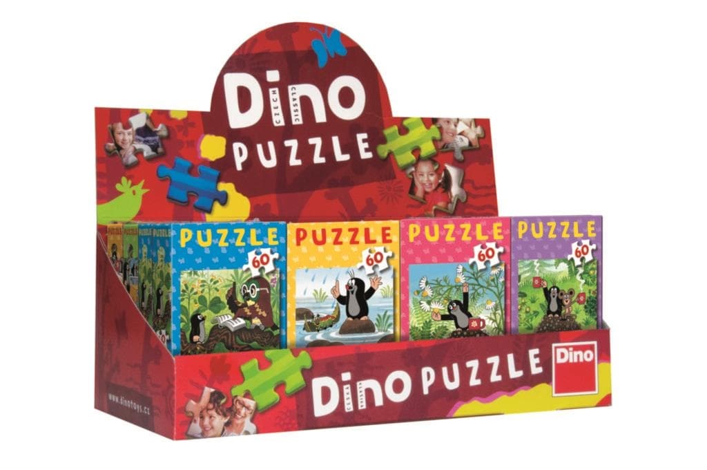 Dino Jak krtek uzdravil myšku 60 puzzle
