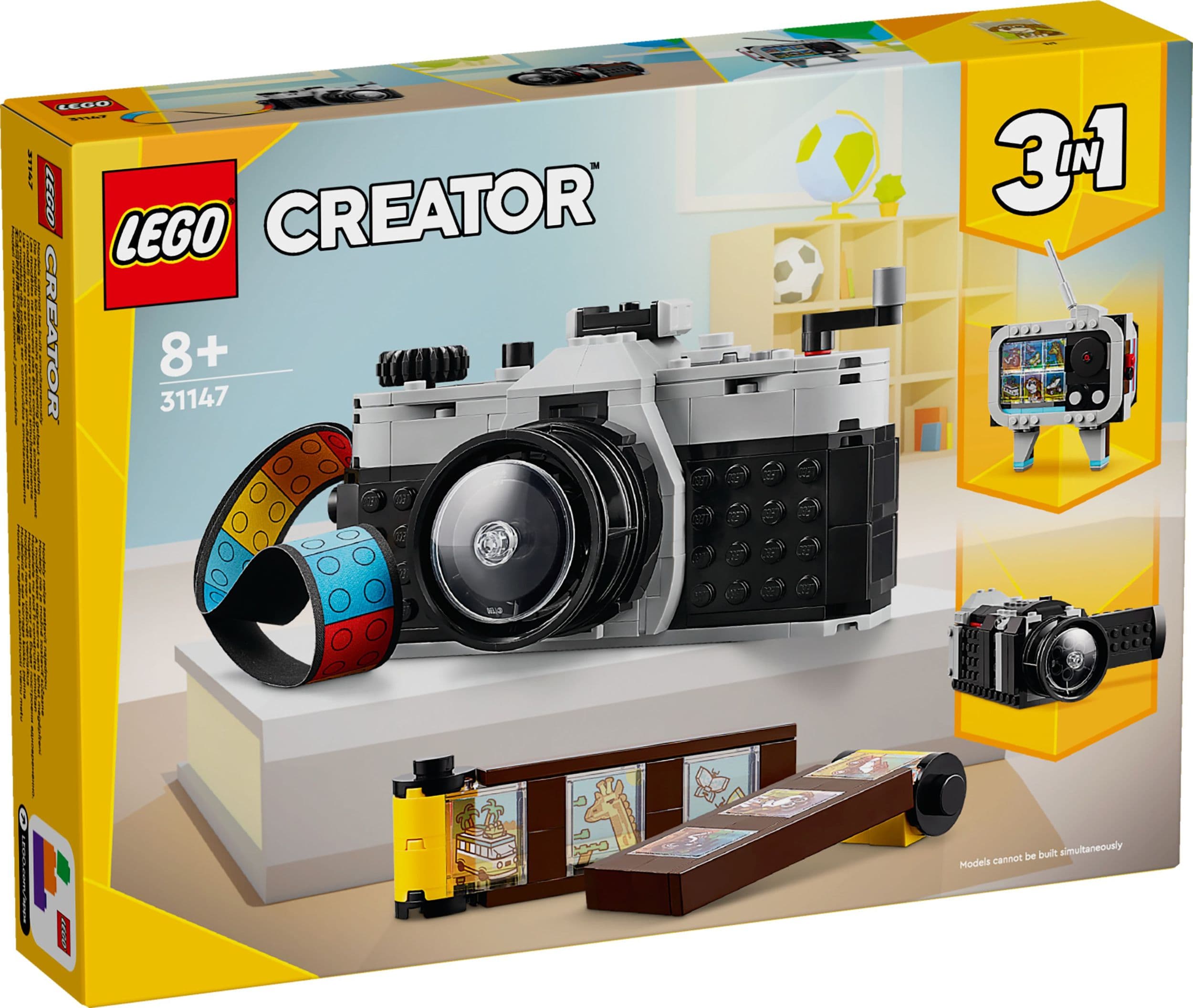 LEGO® Creator 3 v 1 31147 Retro fotoaparát
