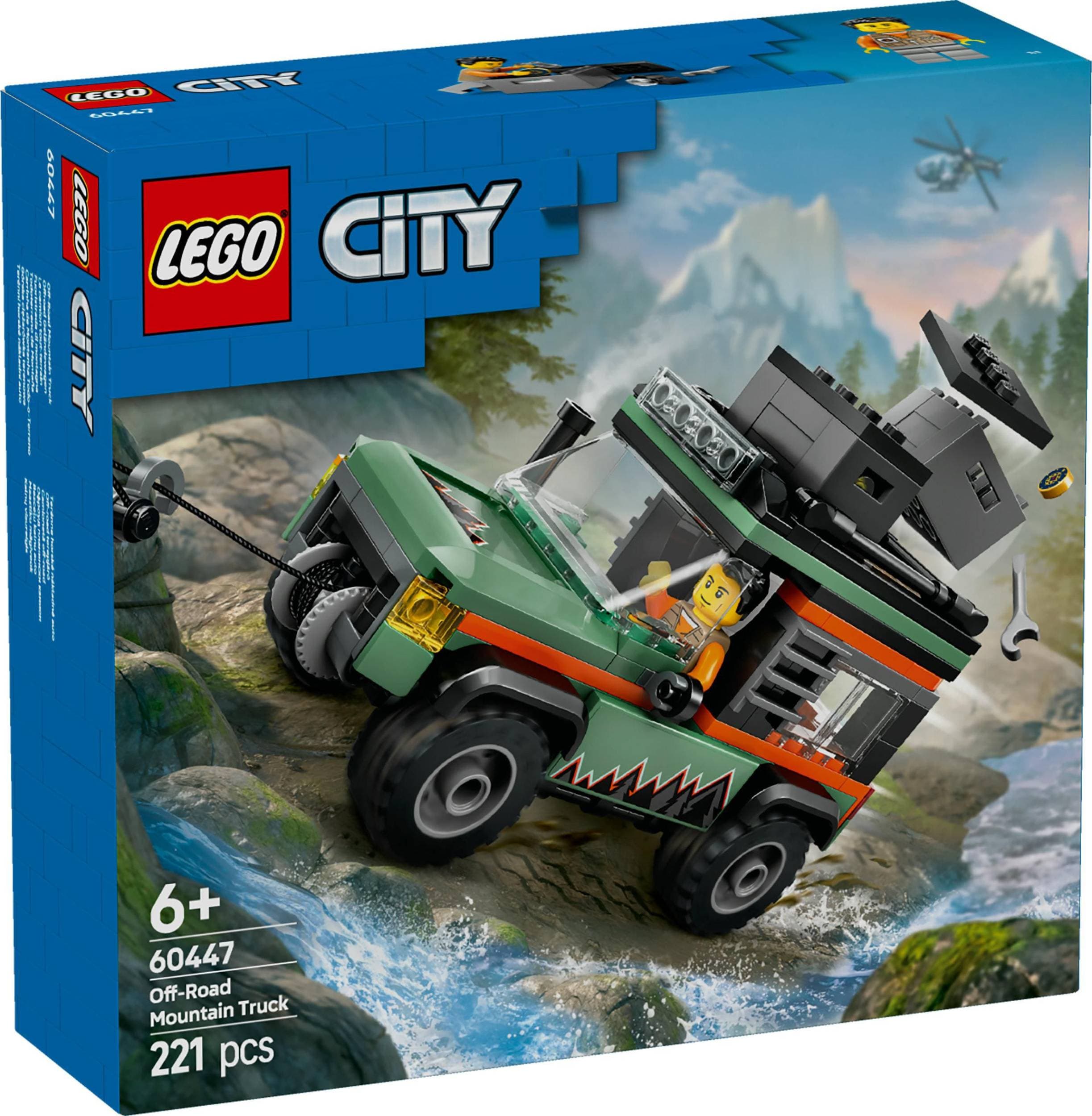 LEGO® City 60447 Terénní horské nákladní auto 4x4