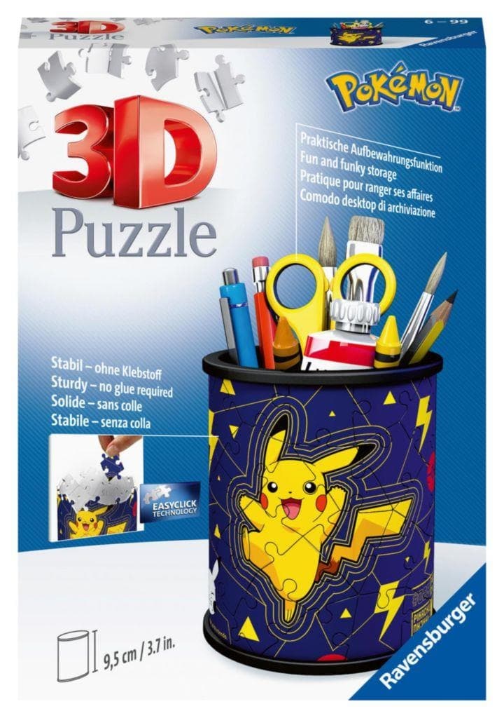 Ravensburger 3D puzzle 112579 Stojan na tužky Pokémon 54 dílků