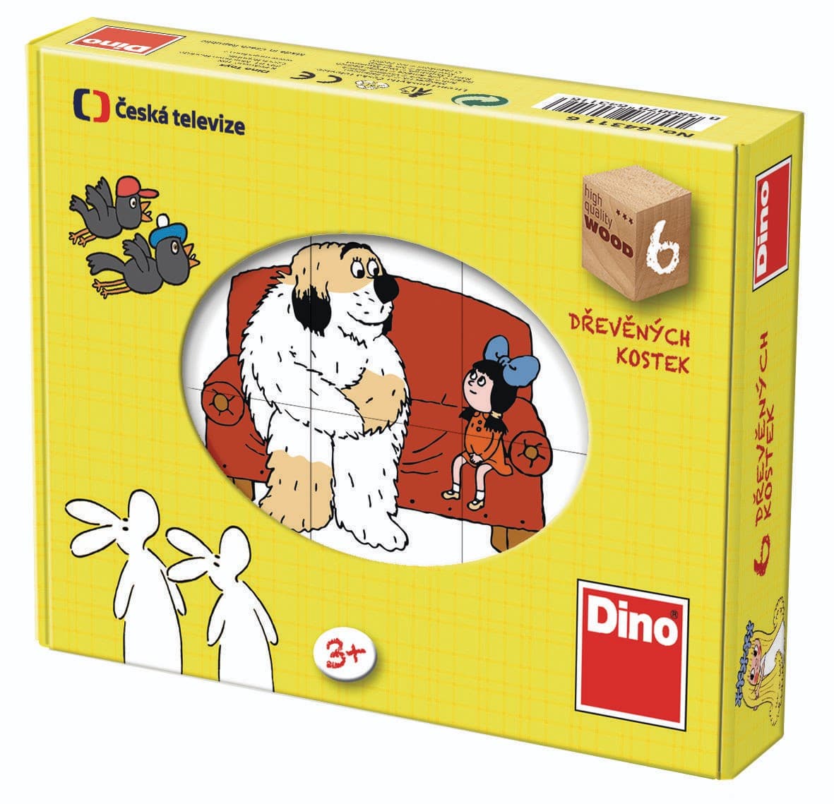Dino Disney Série kostky 6ks