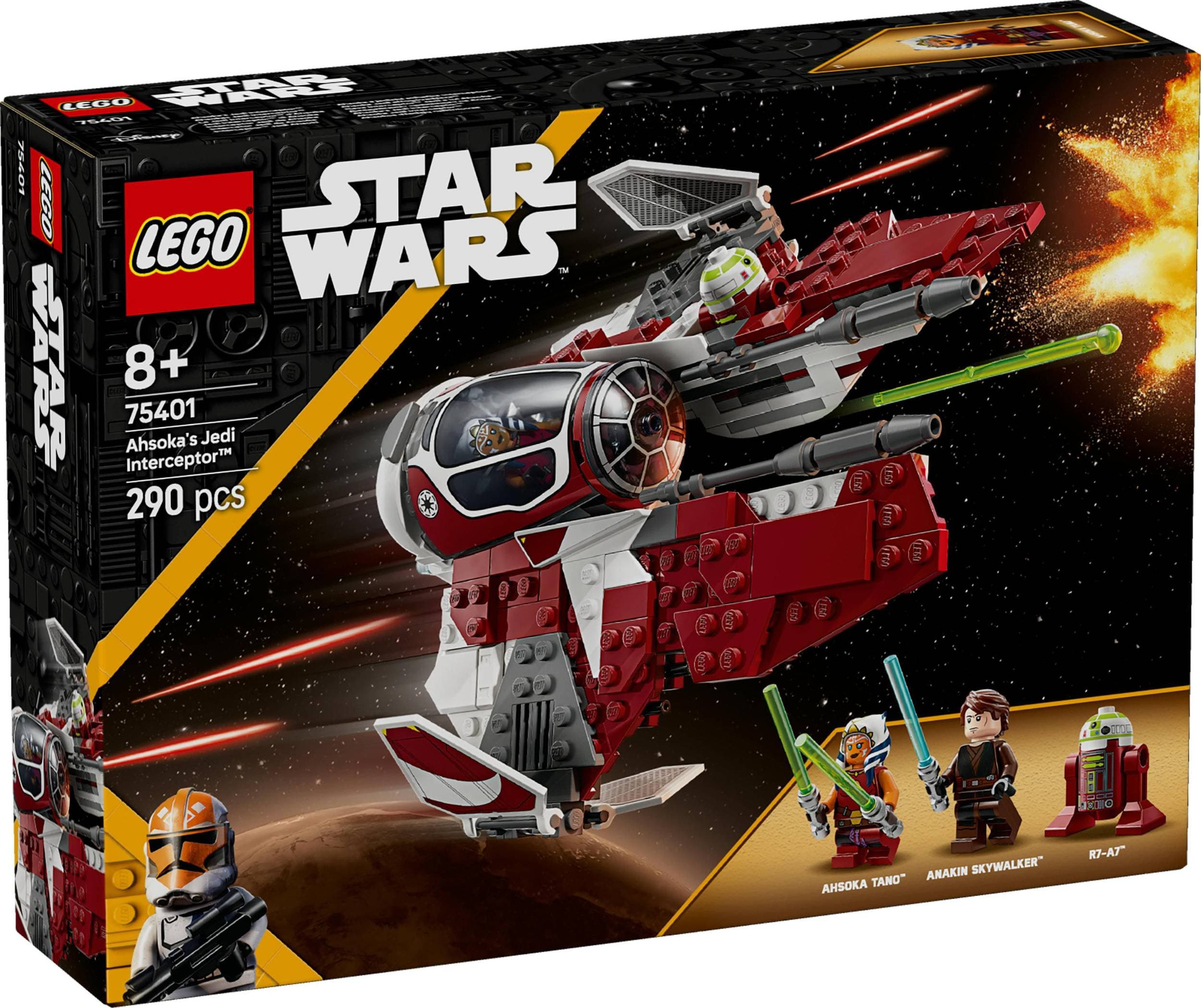LEGO® Star Wars 75401 Ahsoka a jediská stíhačka Interceptor