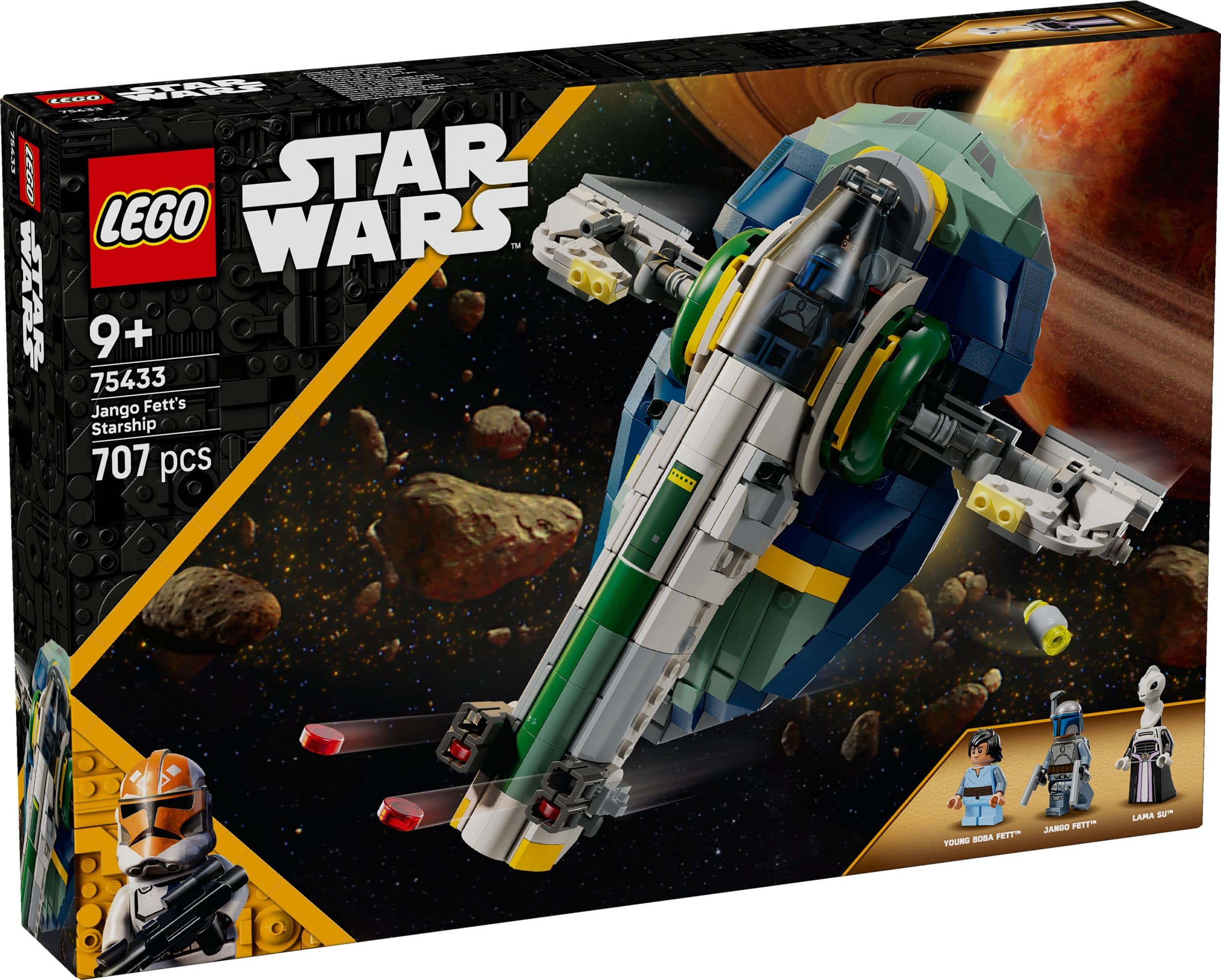 LEGO® Star Wars 75433 Jango Fett a jeho hvězdná loď