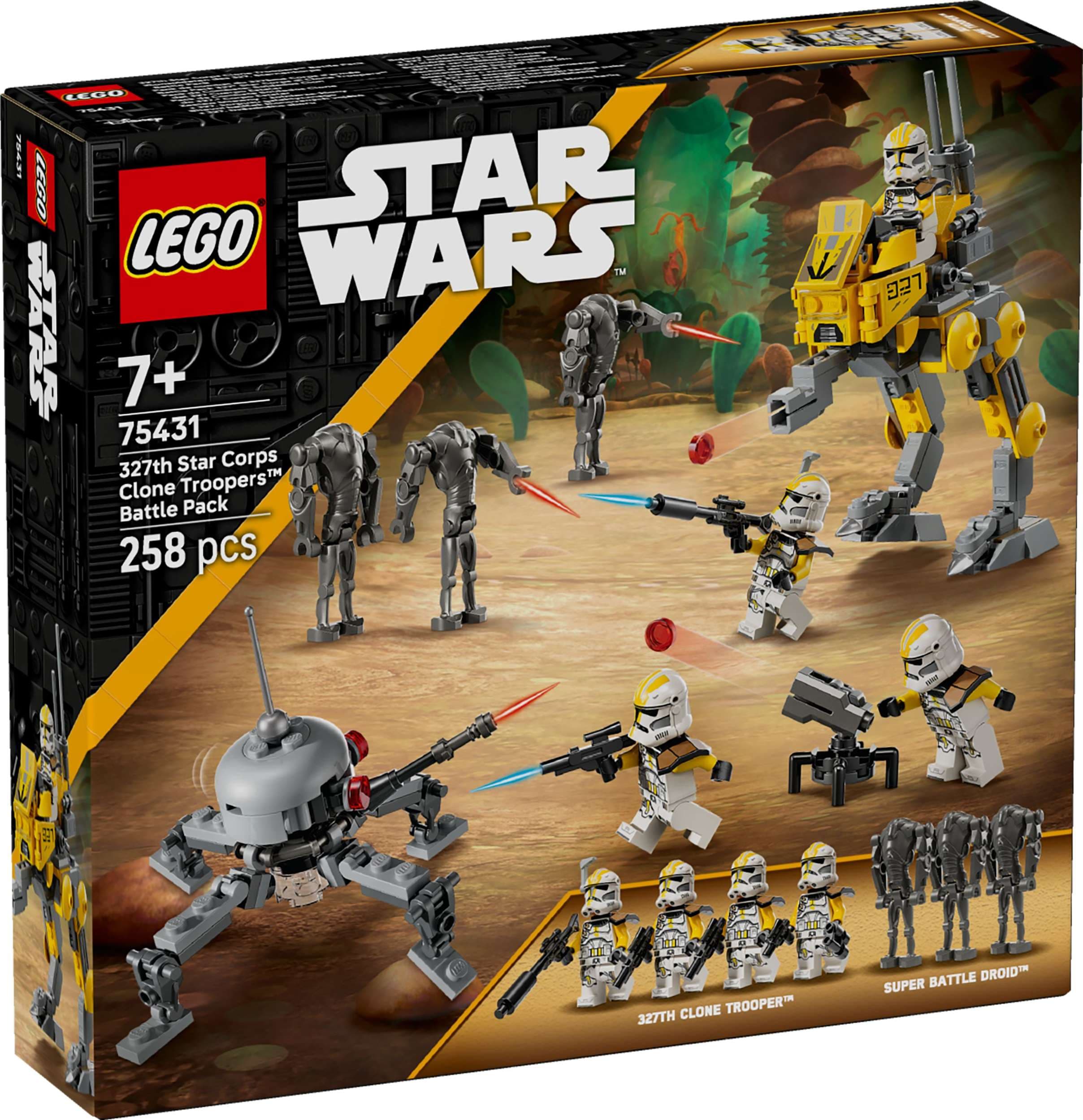 LEGO® Star Wars 75431 Bitevní balíček klonovaných vojáků z 327. hvězdného sboru