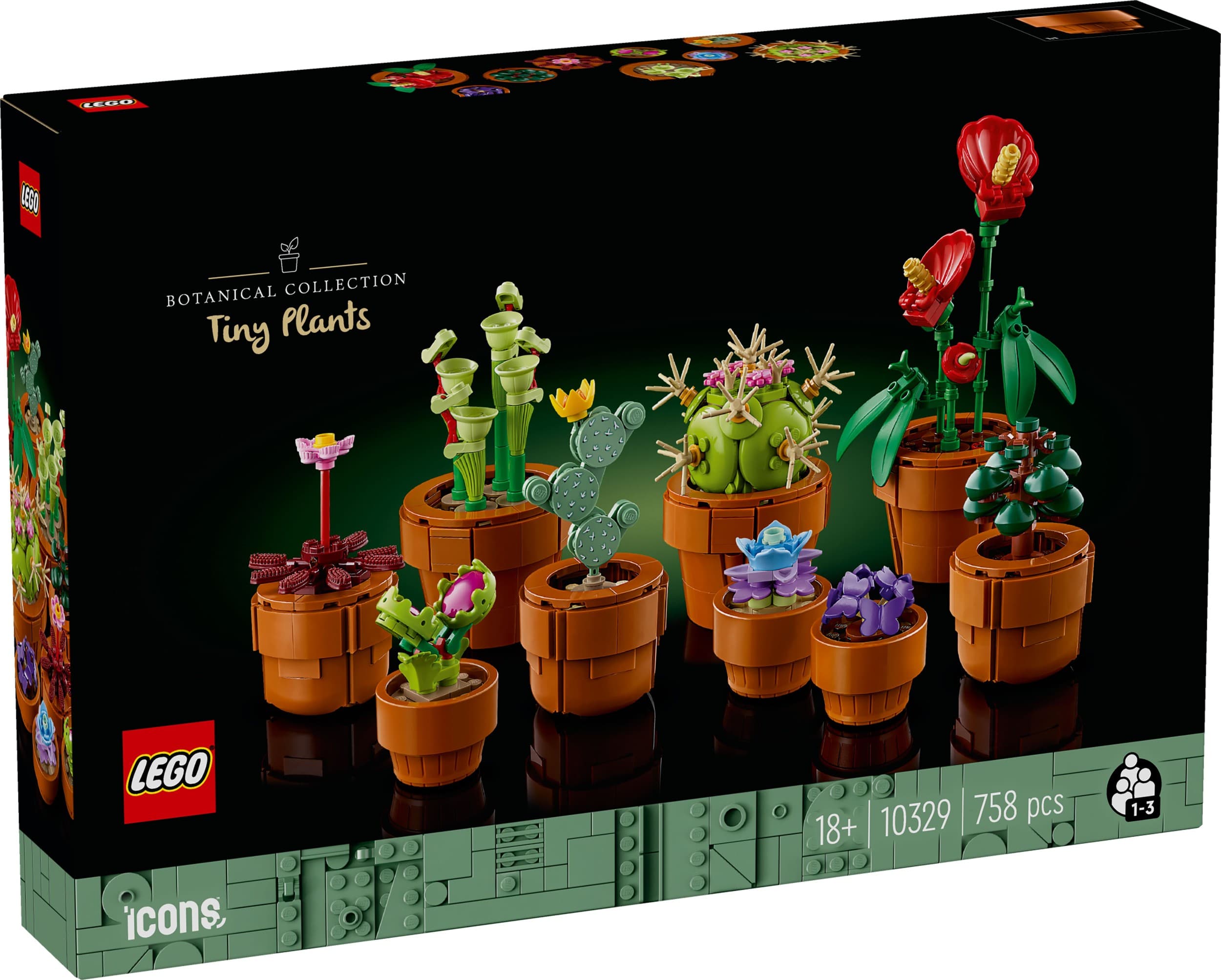 LEGO® Botanicals 10329 Miniaturní rostliny