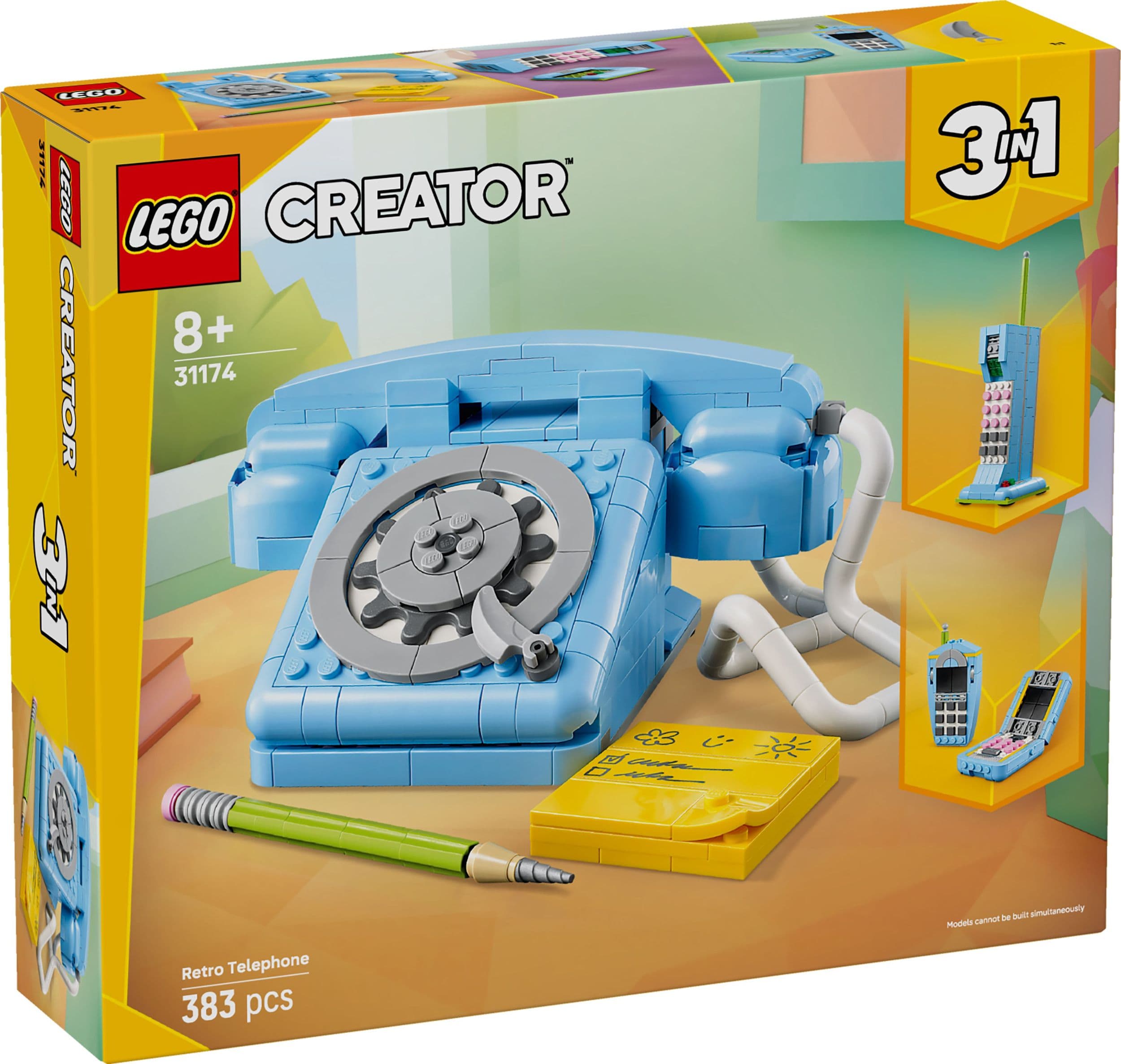 LEGO® Creator 3 v 1 31174 Retro telefon