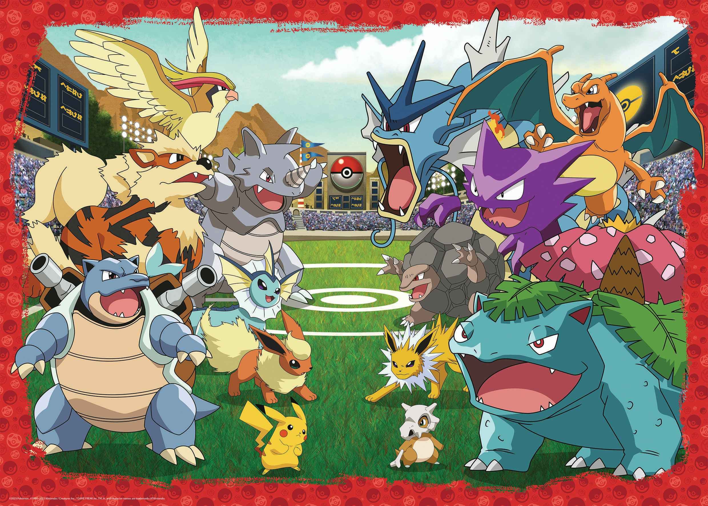 Ravensburger puzzle 120006282 Pokémon: Poměr síly 1000 dílků
