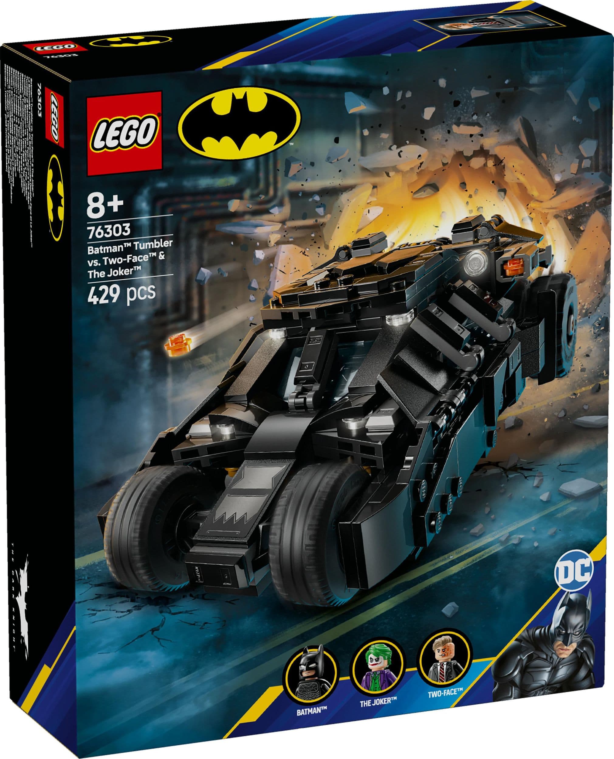 LEGO® DC Batman 76303 Batman Tumbler vs. Two-Face a Joker