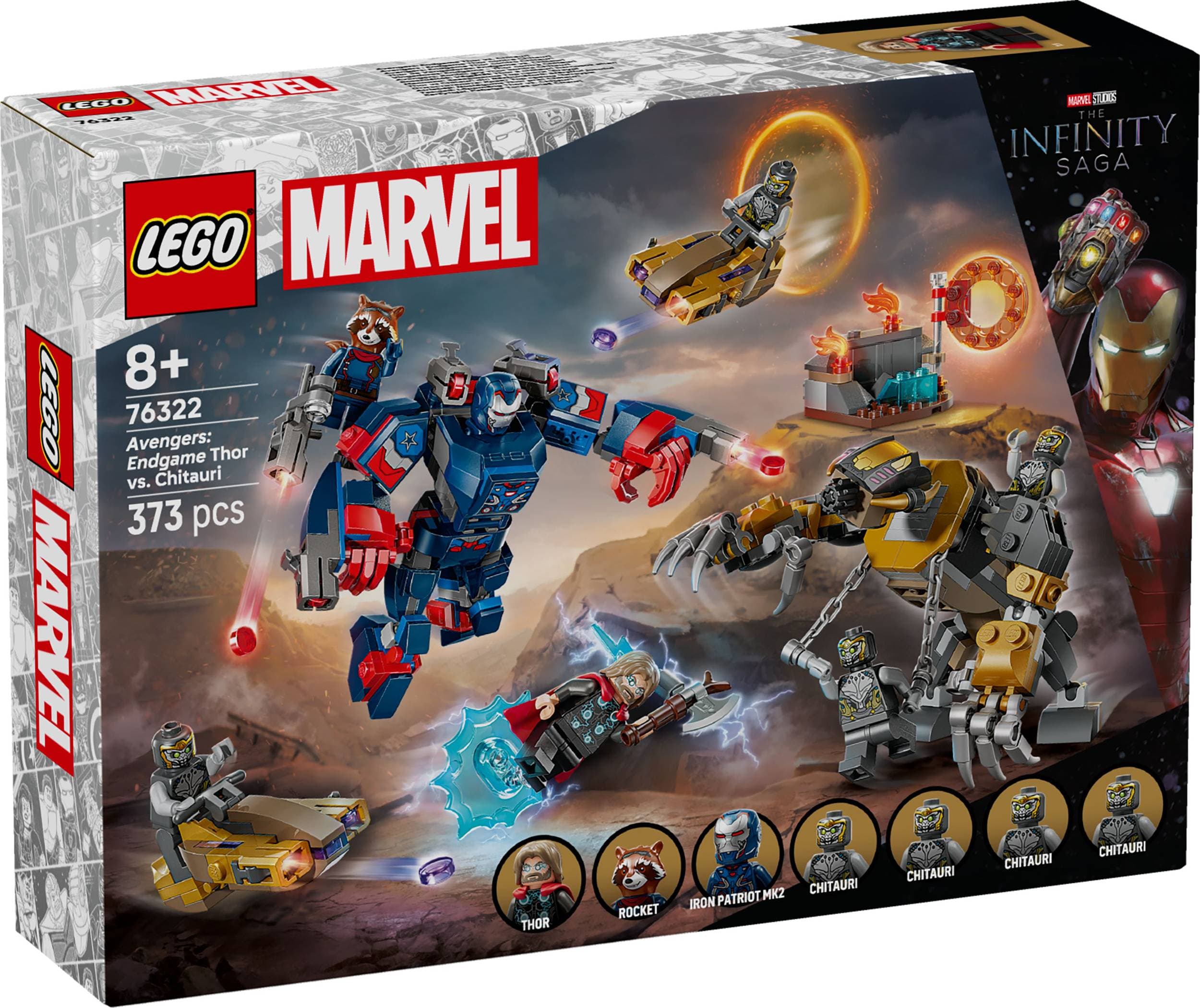 LEGO® Marvel 76322 Avengers: Endgame Thor vs. Chitauri
