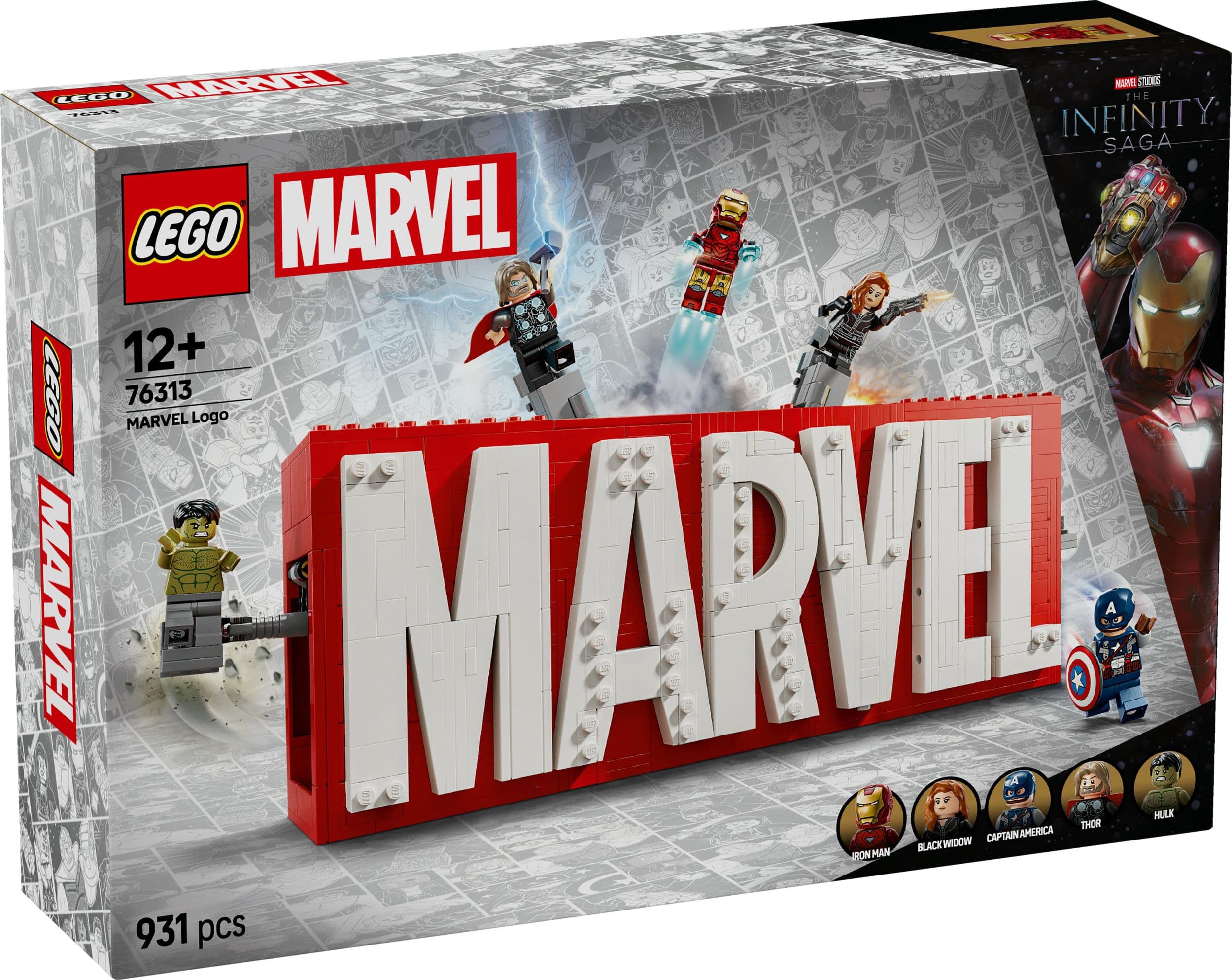 LEGO® Marvel 76313 Logo MARVEL a minifigurky