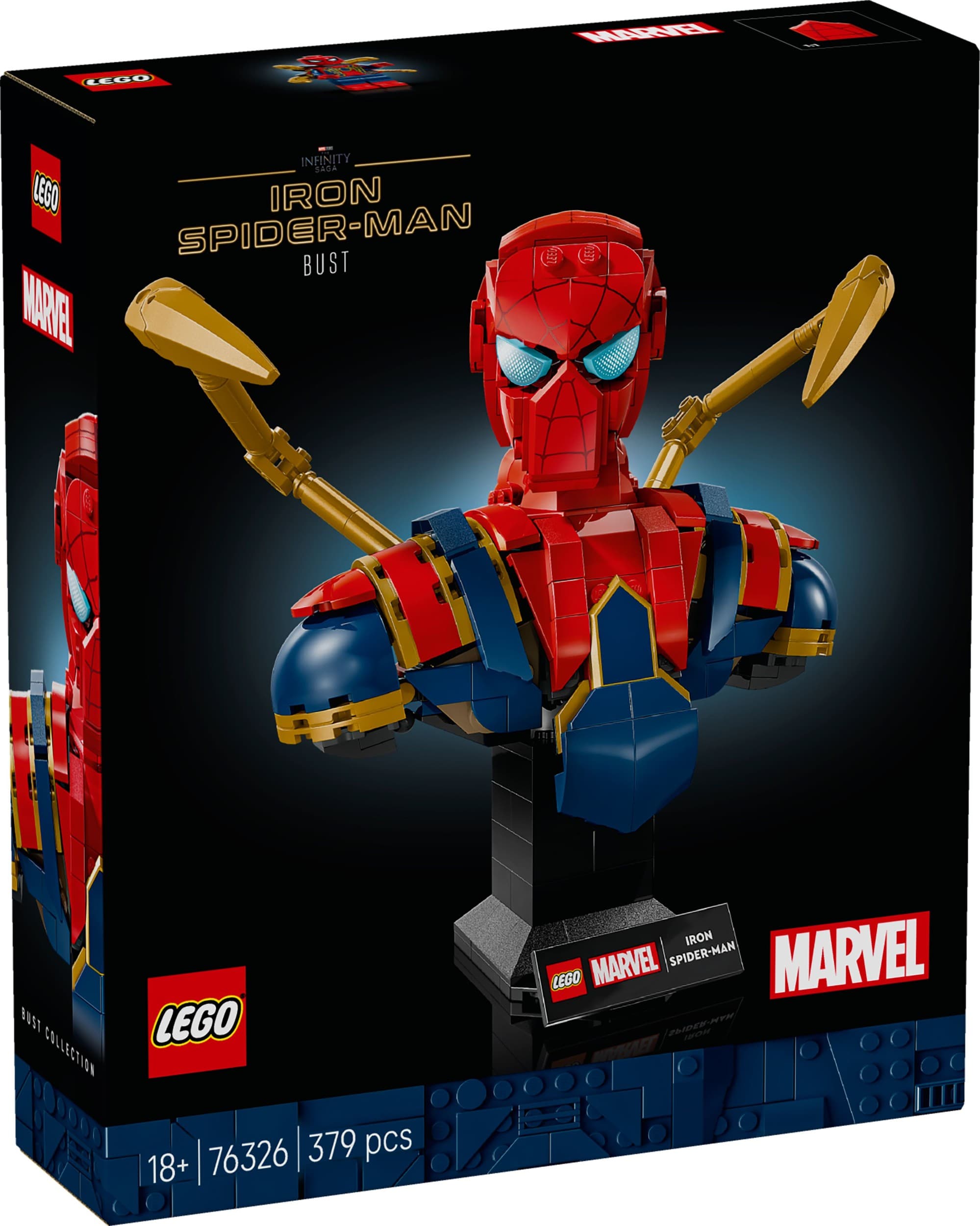 LEGO® Marvel 76326 Busta Iron Spider-Mana