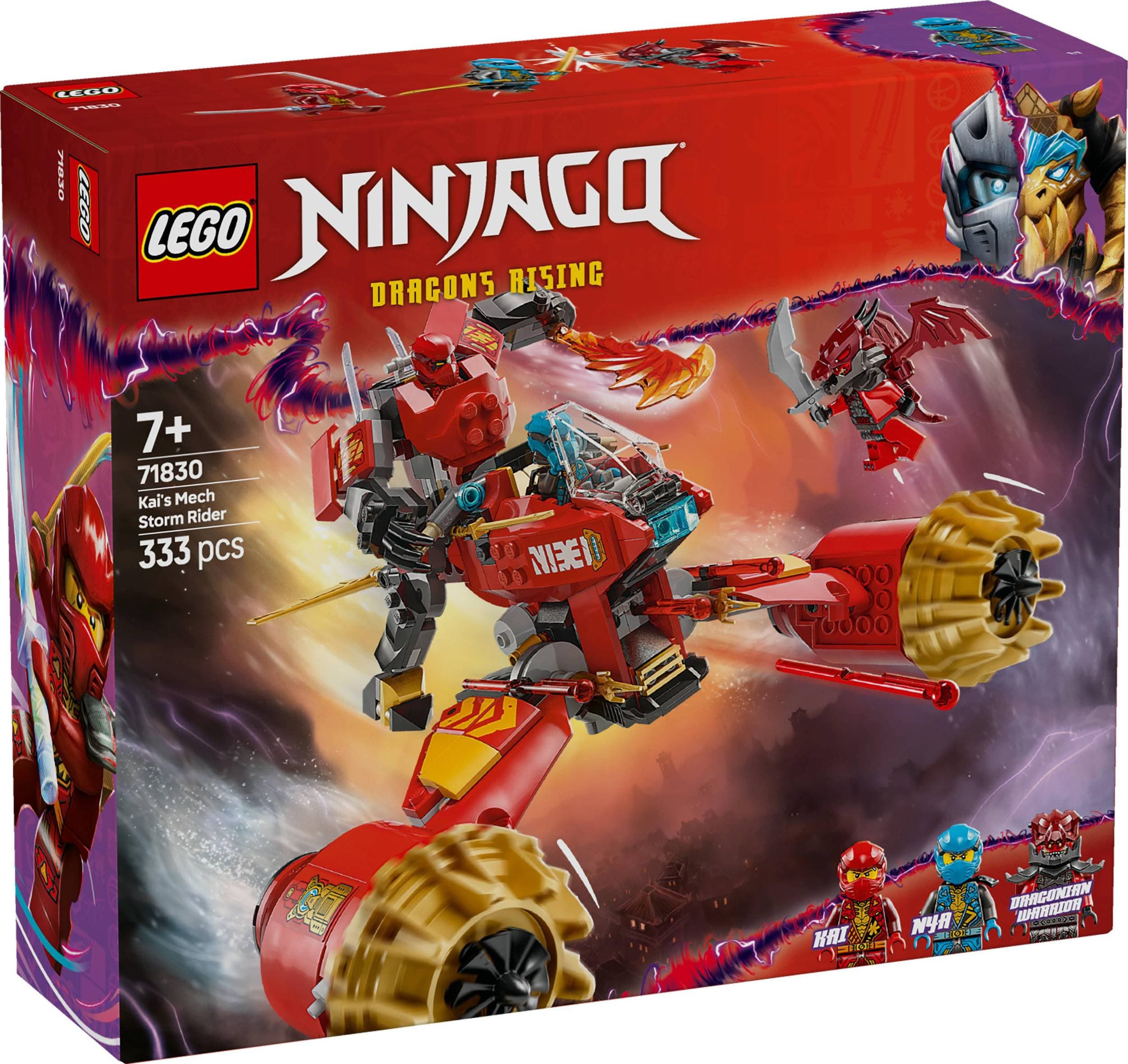 LEGO® Ninjago 71830 Kaiův bouřný jezdec a robot