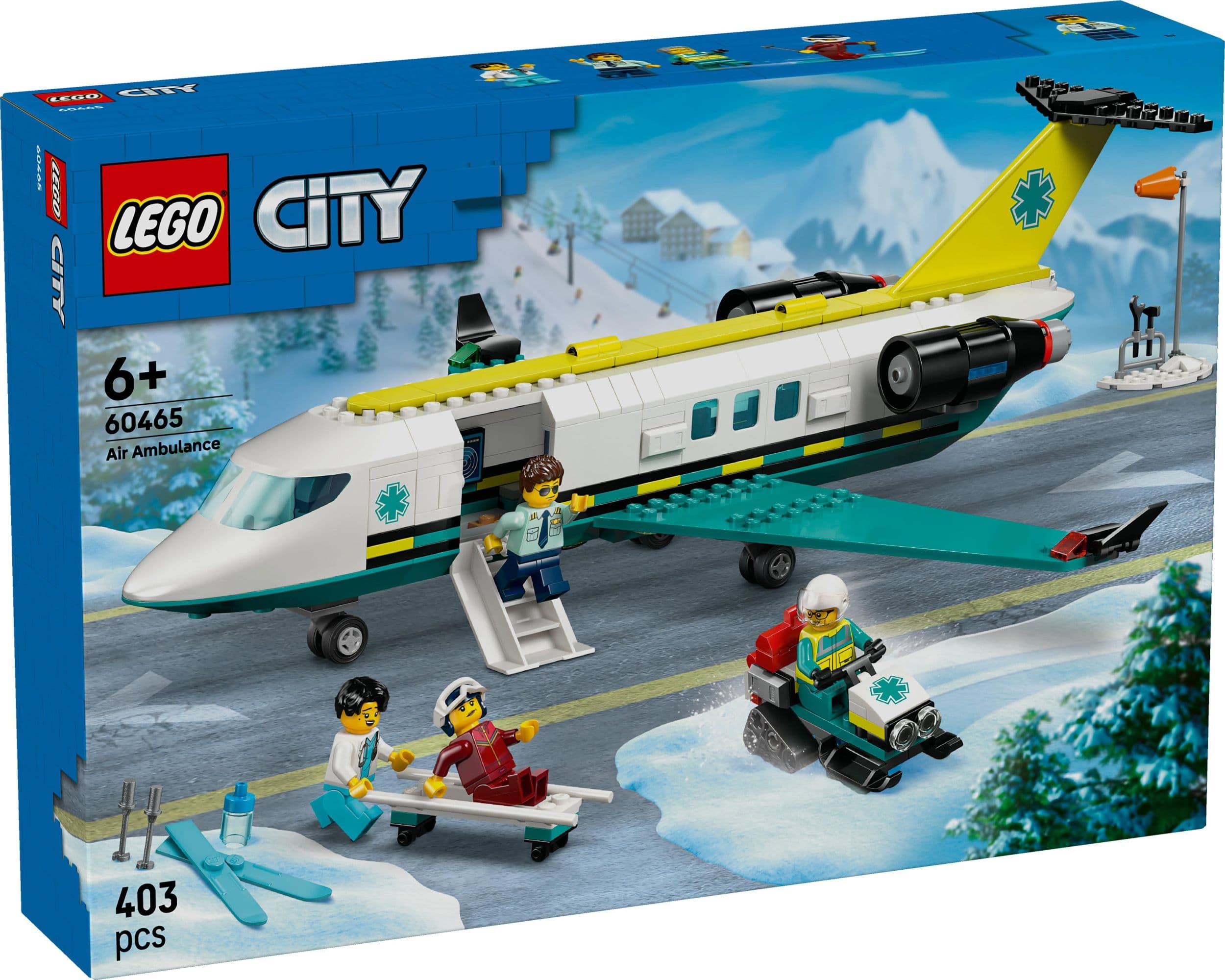 LEGO® City 60465 Letadlo záchranářské služby
