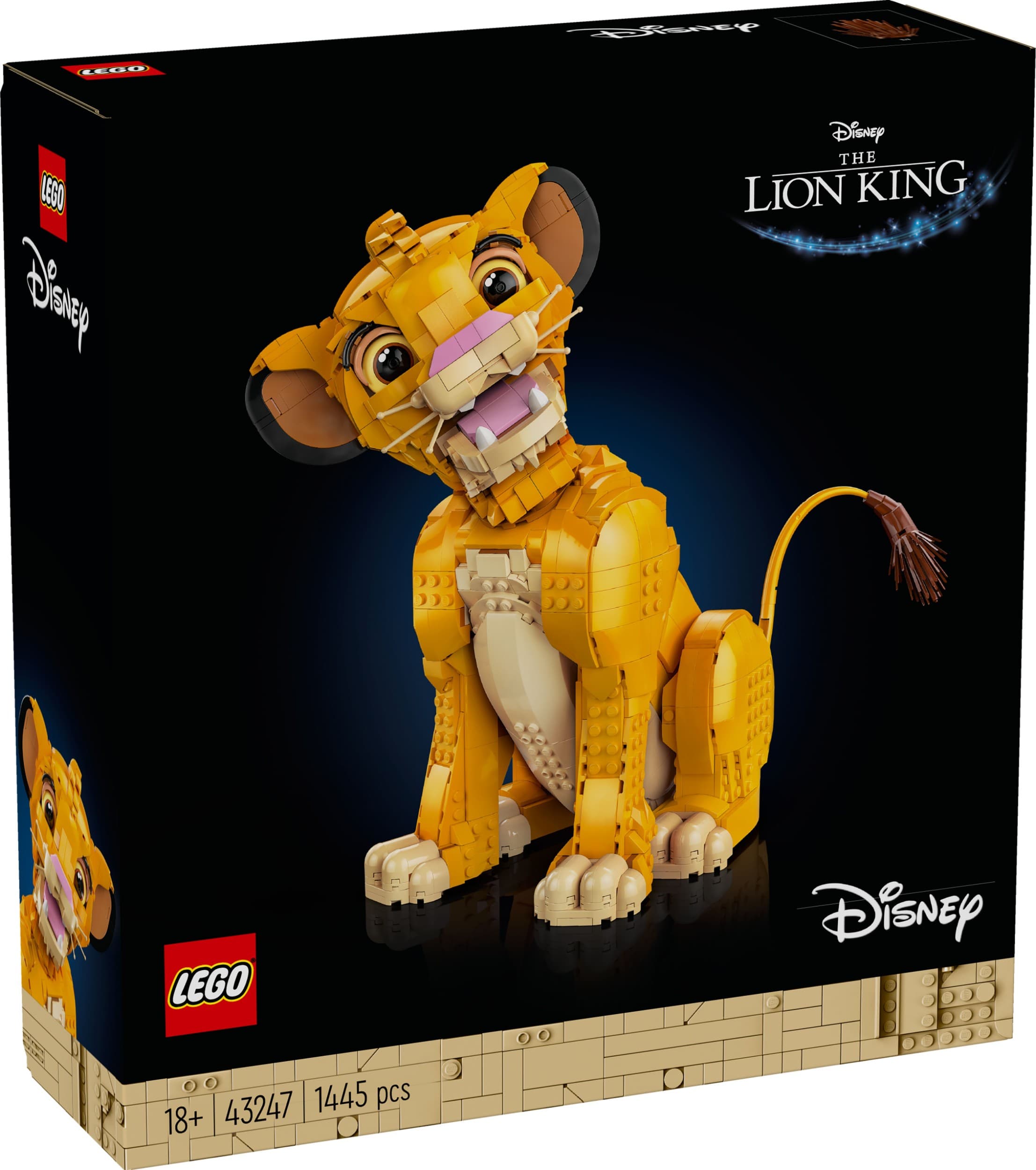 LEGO® Disney 43247 Mladý Simba ze Lvího krále