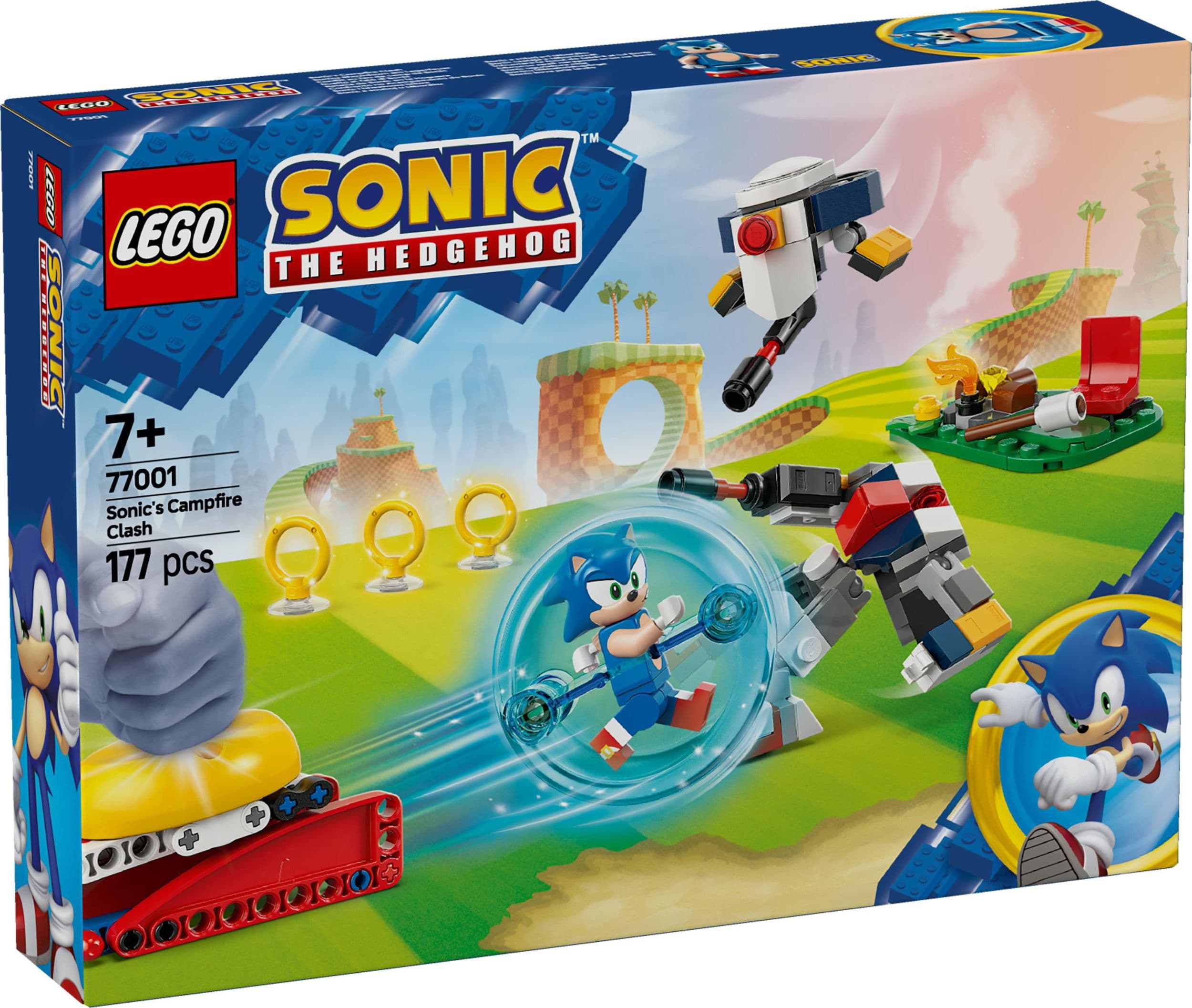 LEGO® Sonic the Hedgehog 77001 Sonic a souboj u táboráku