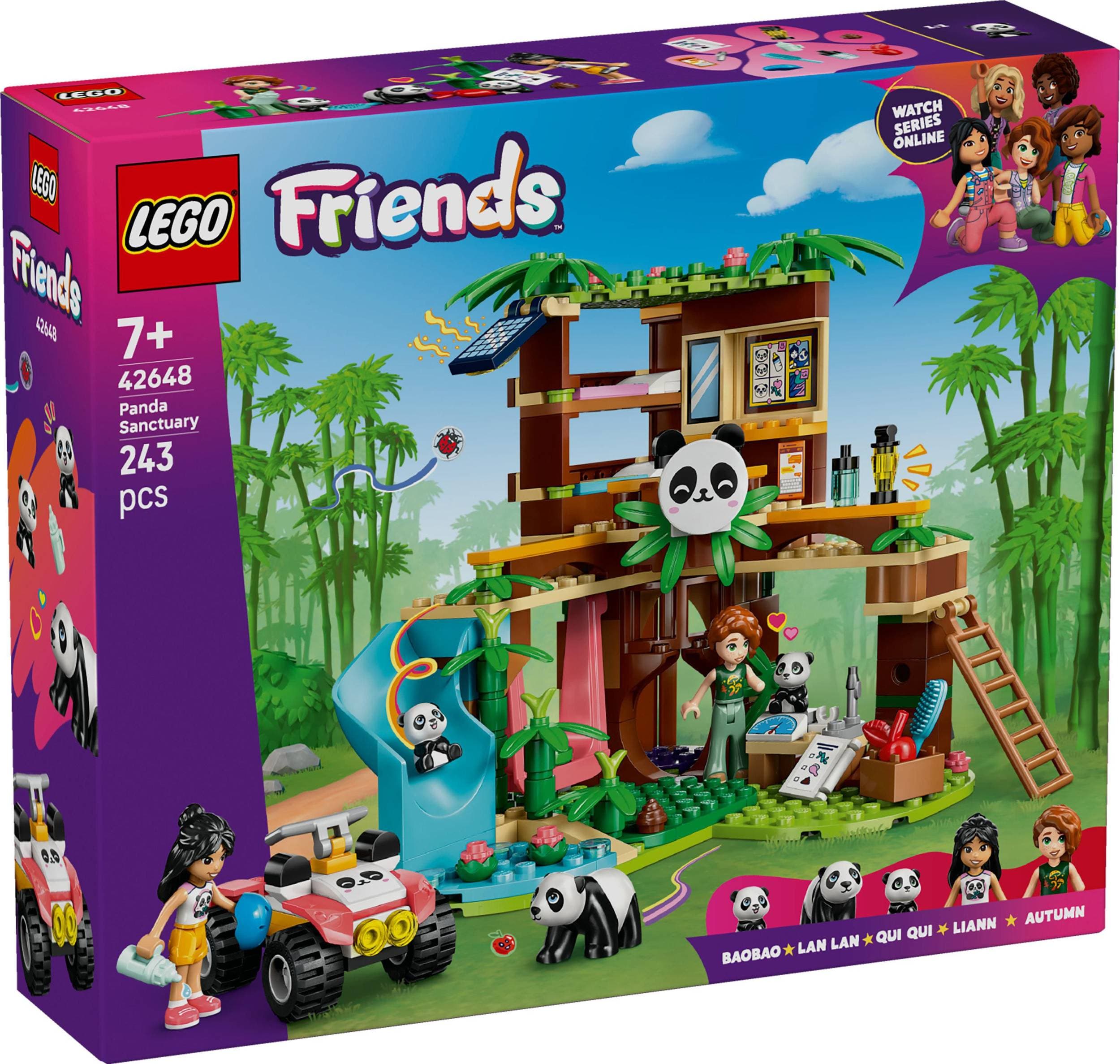 LEGO® Friends 42648 Péče o zvířátka v pandí záchranné stanici