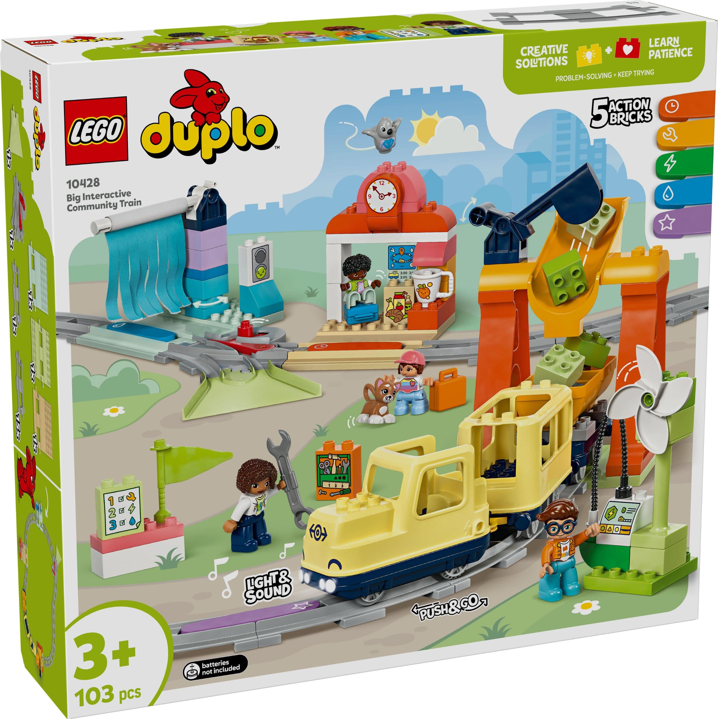 LEGO® Duplo 10428 Velký interaktivní komunitní vláček