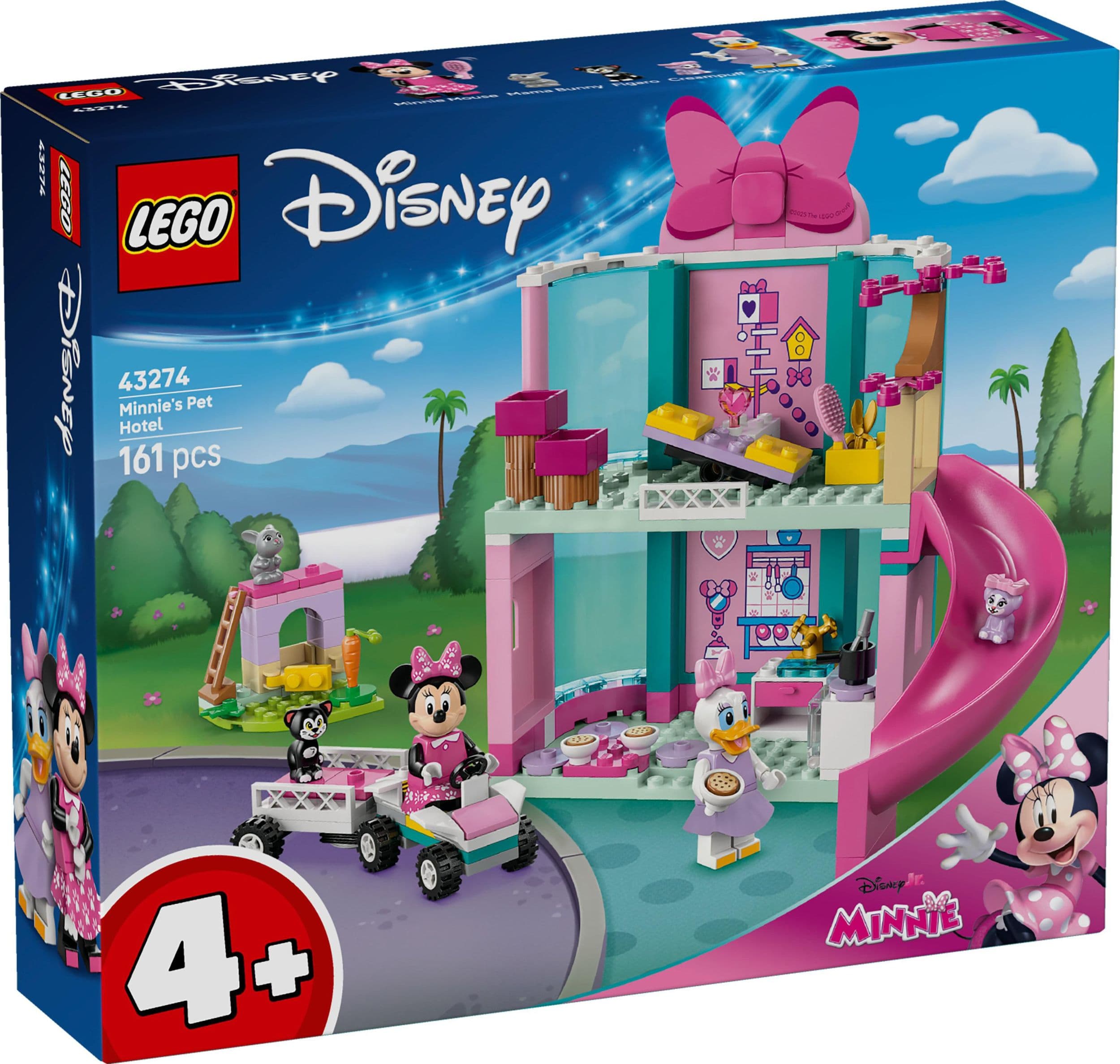 LEGO® Disney 43274 Minnie a hotel pro domácí mazlíčky