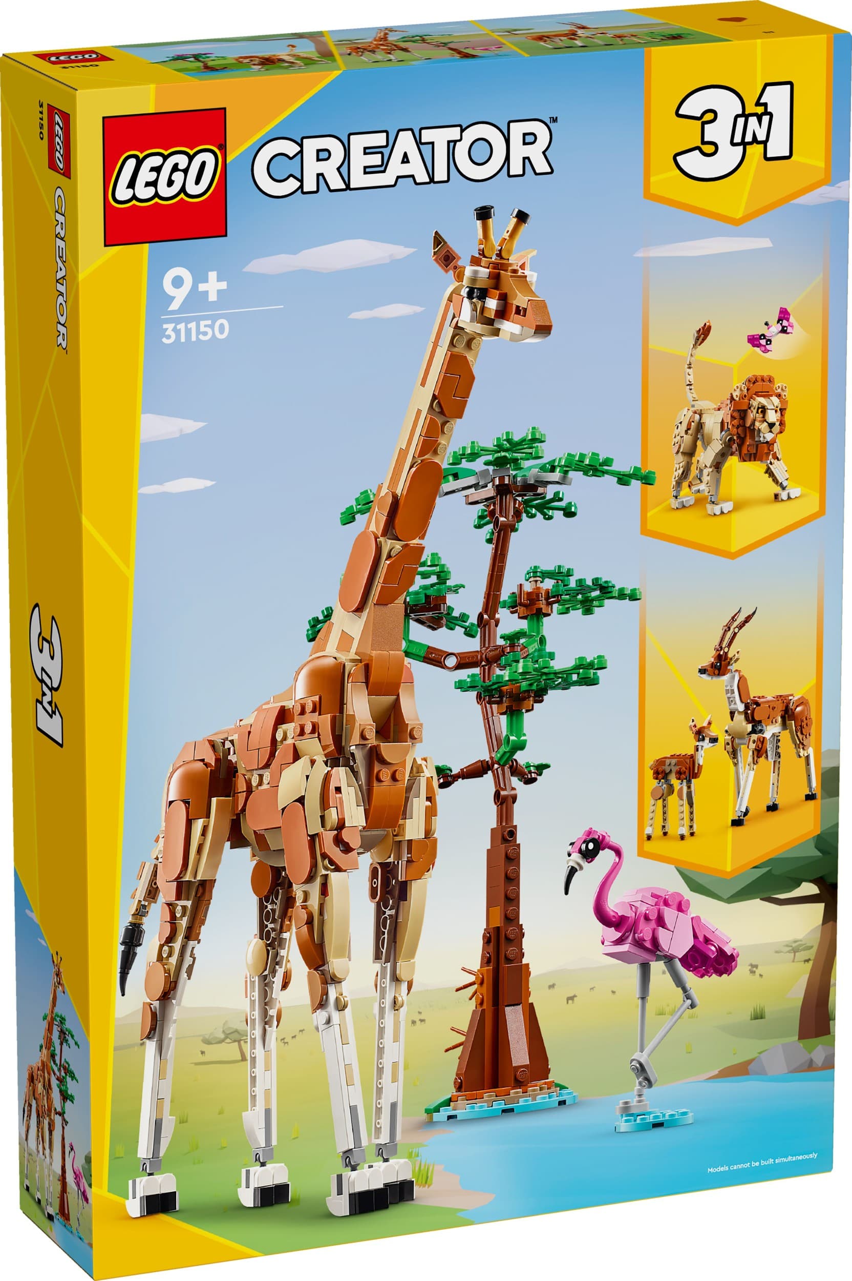 LEGO® Creator 3 v 1 31150 Divoká zvířata zesafari