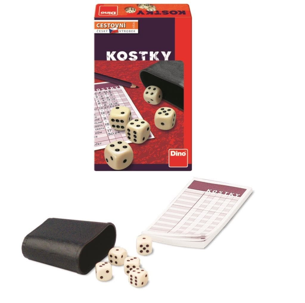 Dino Kostky - cestovní hra