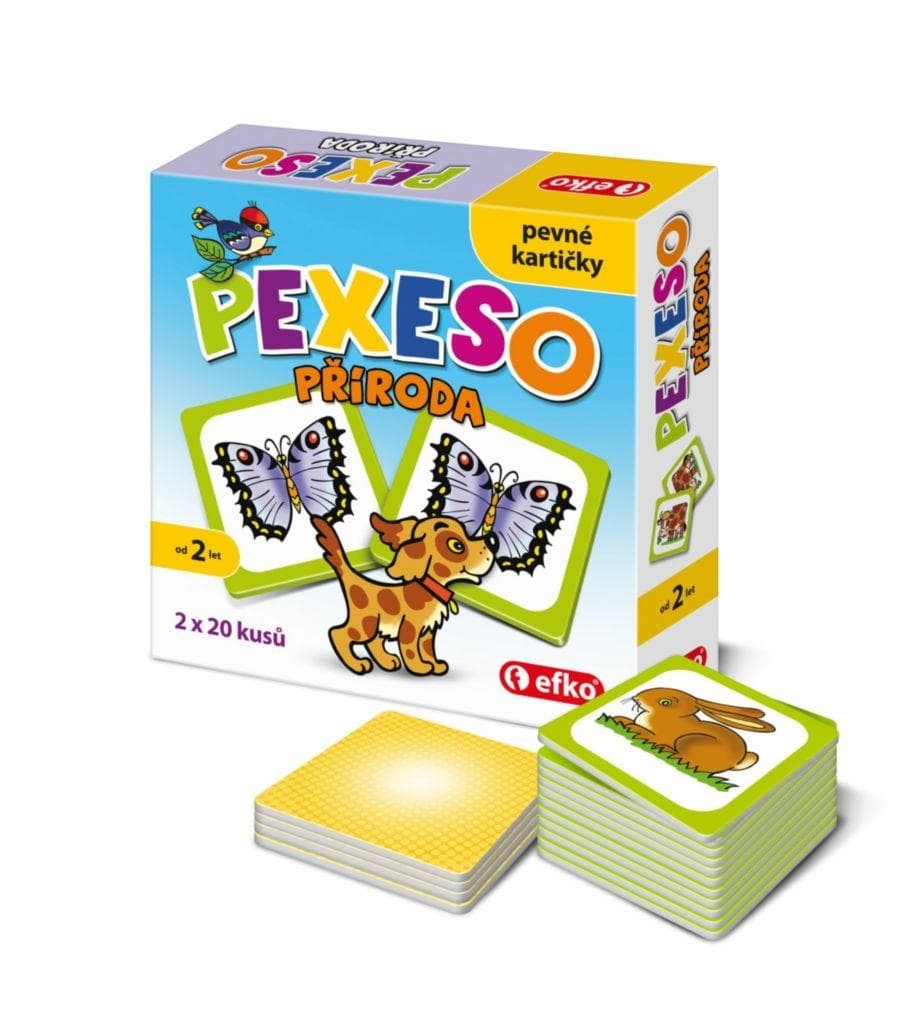Efko Pexeso Příroda baby