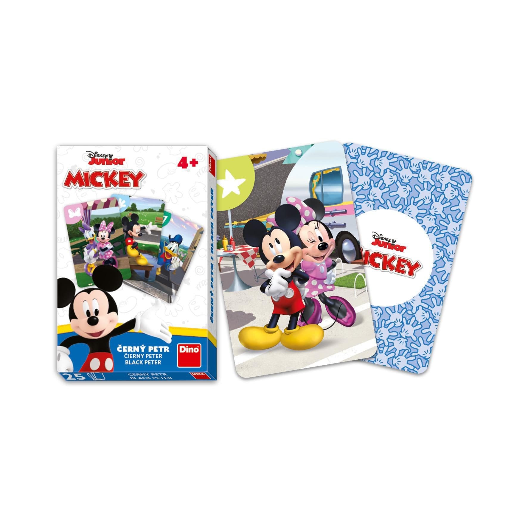 Dino Mickey a Minnie Černý Petr
