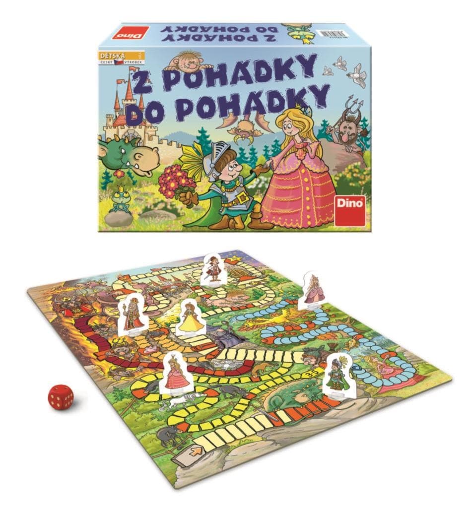 Dino Z pohádky do pohádky - dětská hra