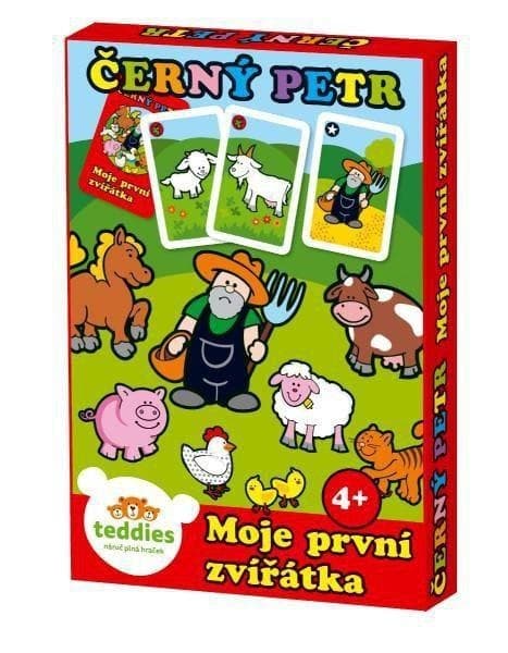 Teddies Černý Petr Moje první zvířátka 4+