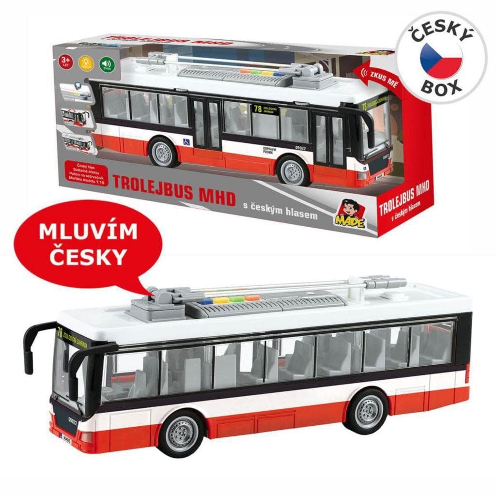 Made Trolejbus s českým hlasem