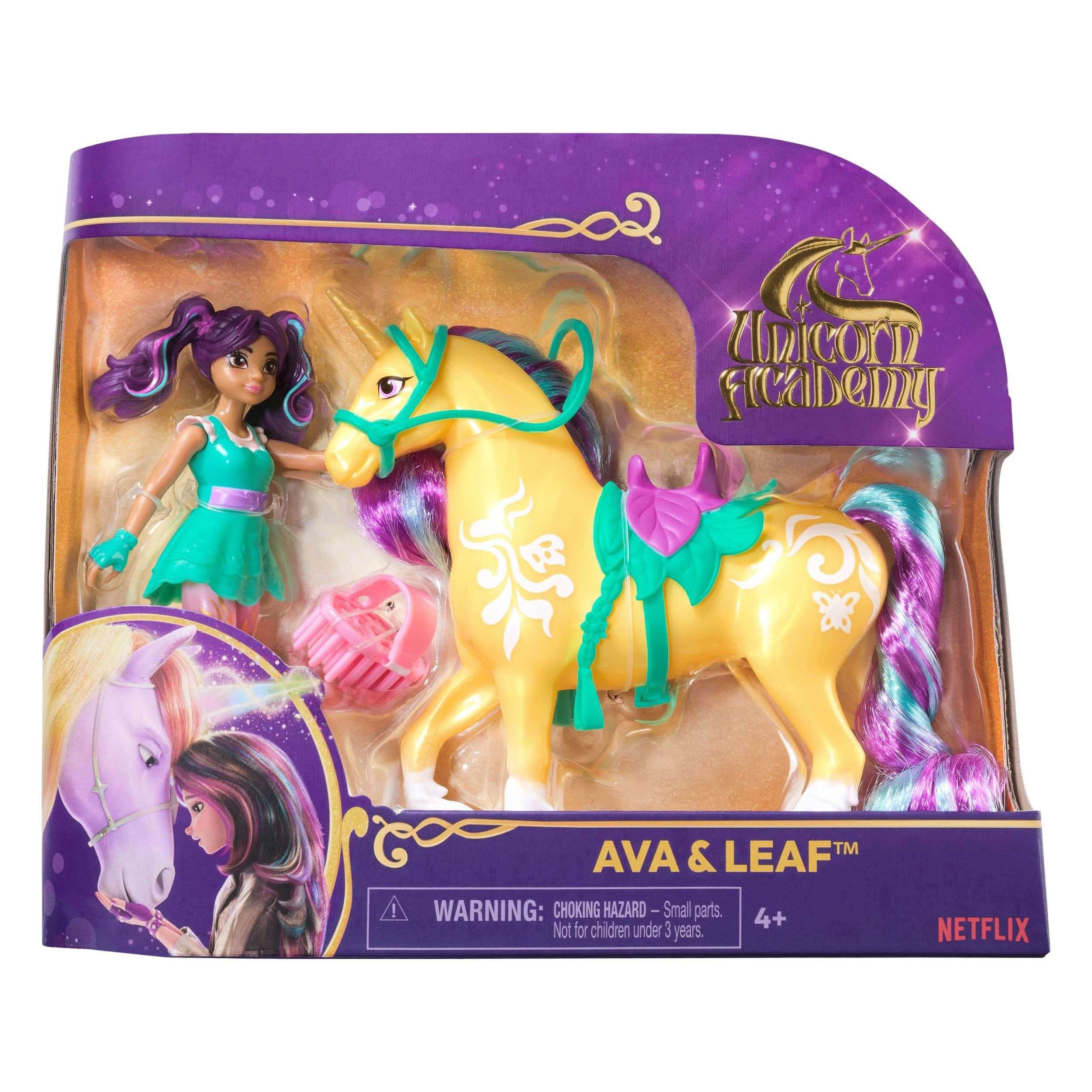 Unicorn Academy Figurky 11 cm Ava a Leaf